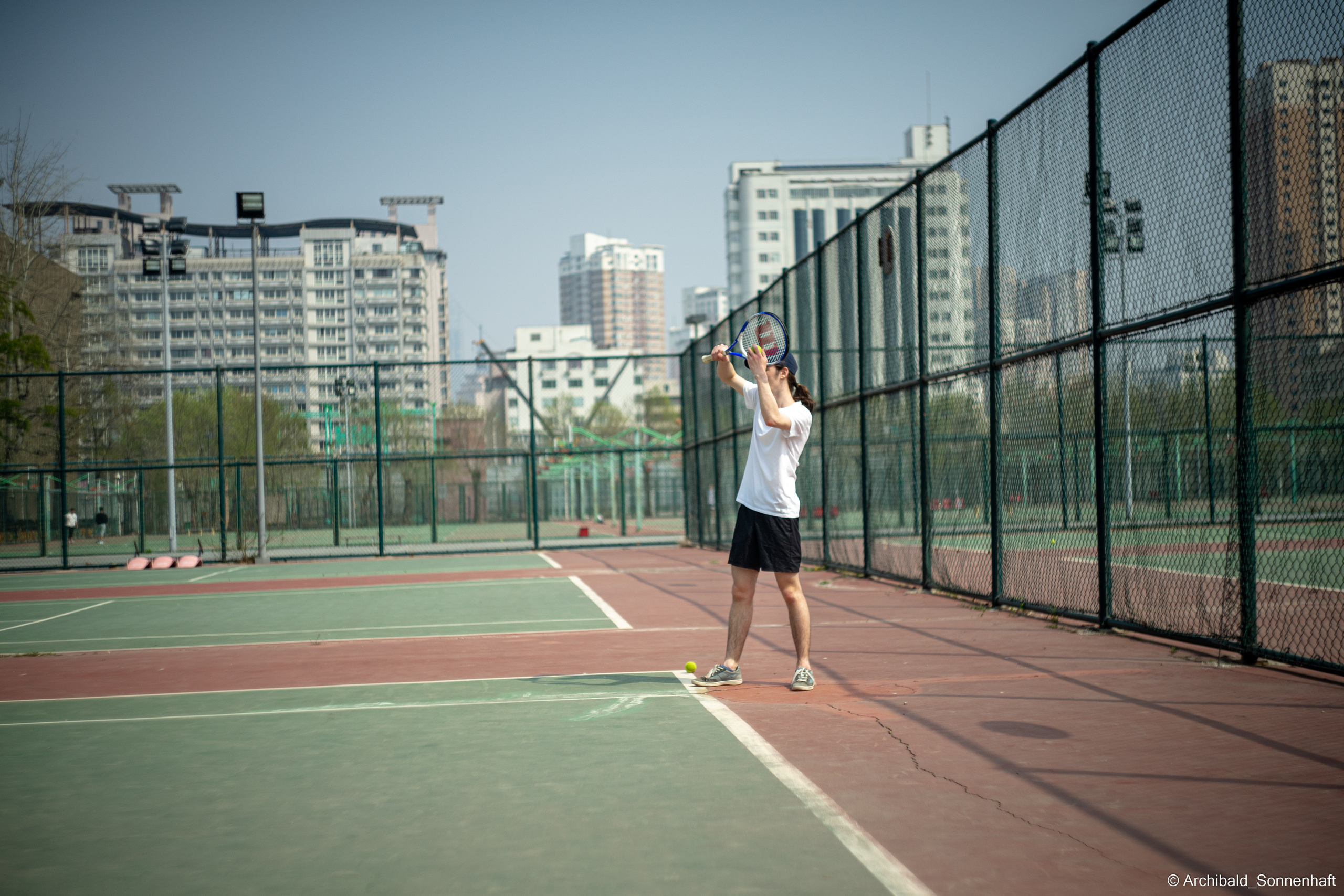 Tennis!. Photographer in Guangzhou, China. Archibald Sonnenhaft