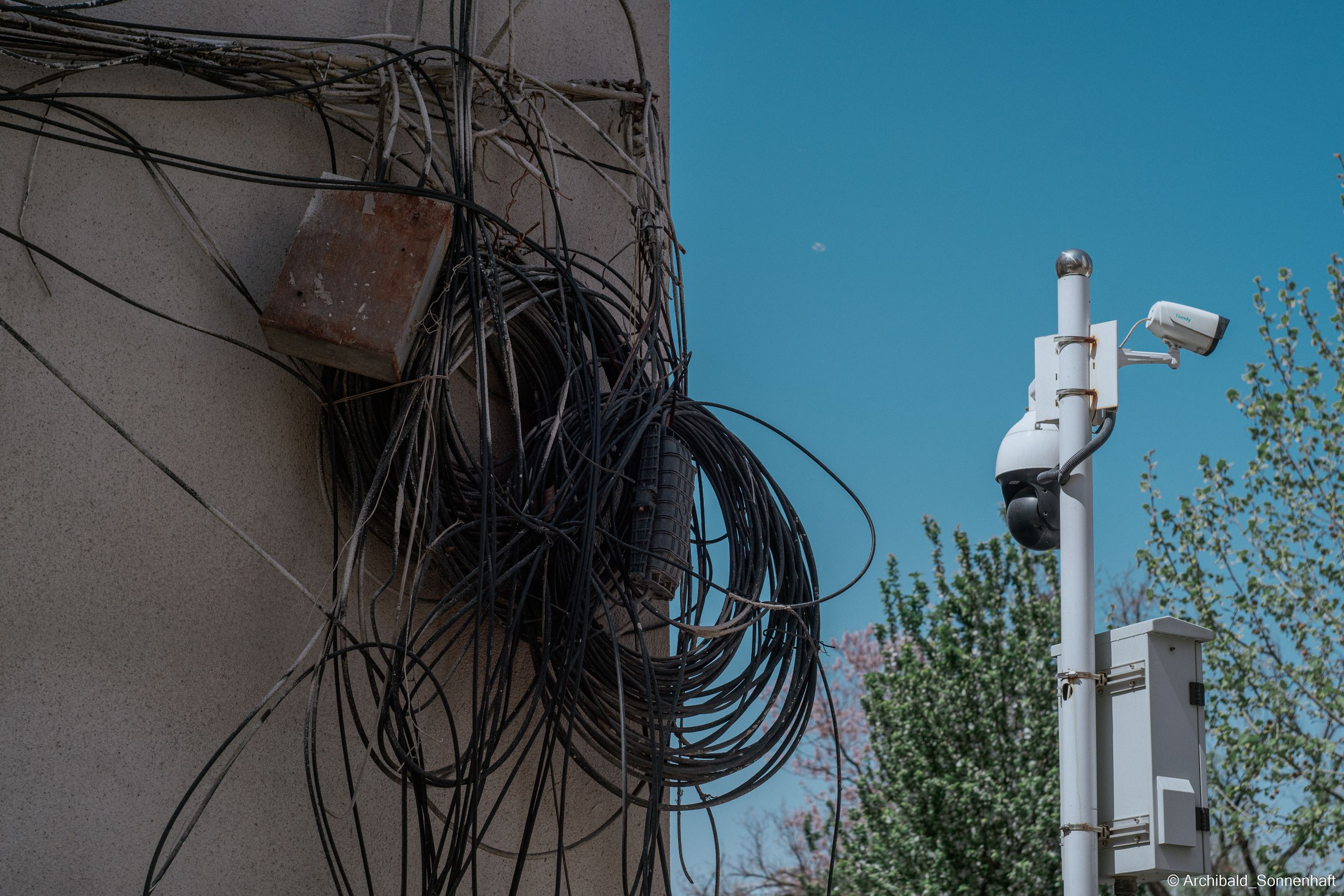 An unexpected walk around the university with my wife and argentine st. Photographer in Guangzhou, China. Archibald Sonnenhaft