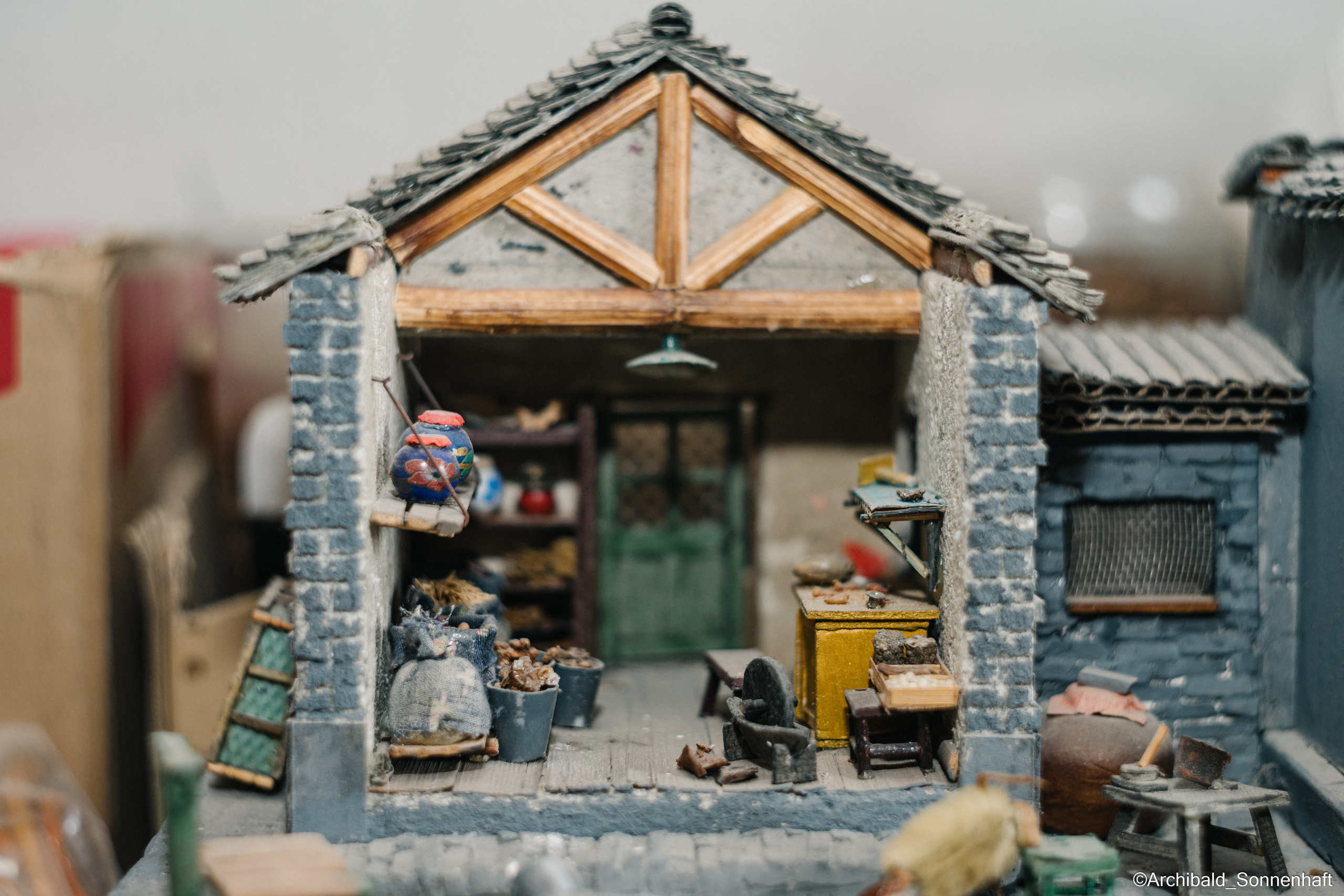 Tianjin specialty “hairy monkey”. Photographer in Guangzhou, China. Archibald Sonnenhaft