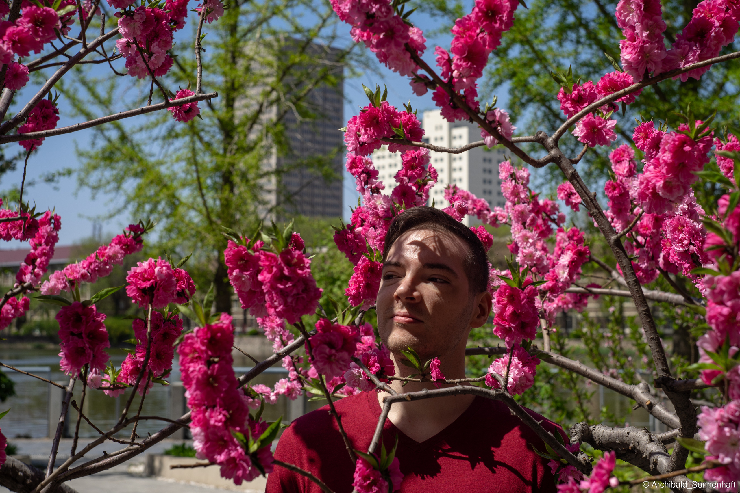 An unexpected walk around the university with my wife and argentine st. Photographer in Guangzhou, China. Archibald Sonnenhaft