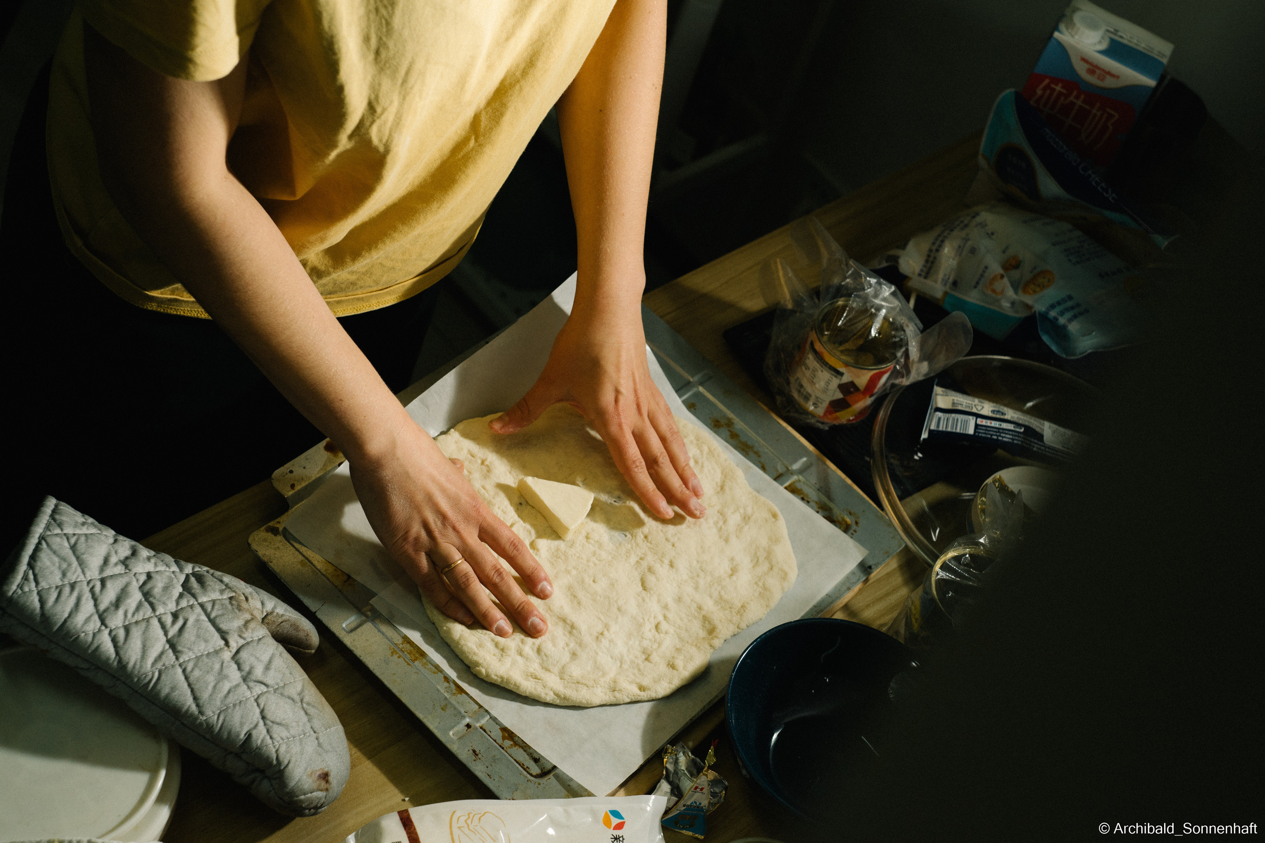 Yammy pizza!. Photographer in Guangzhou, China. Archibald Sonnenhaft