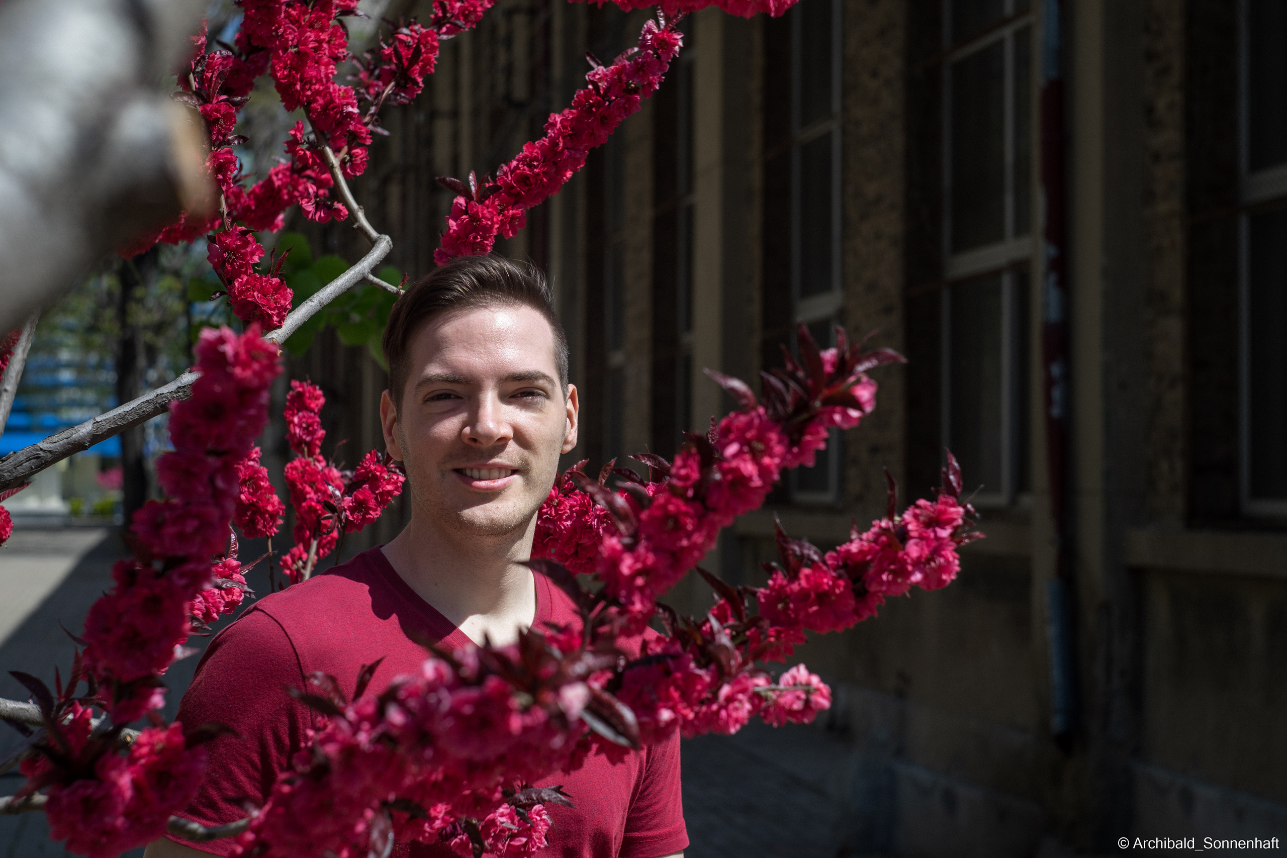 An unexpected walk around the university with my wife and argentine st. Photographer in Guangzhou, China. Archibald Sonnenhaft