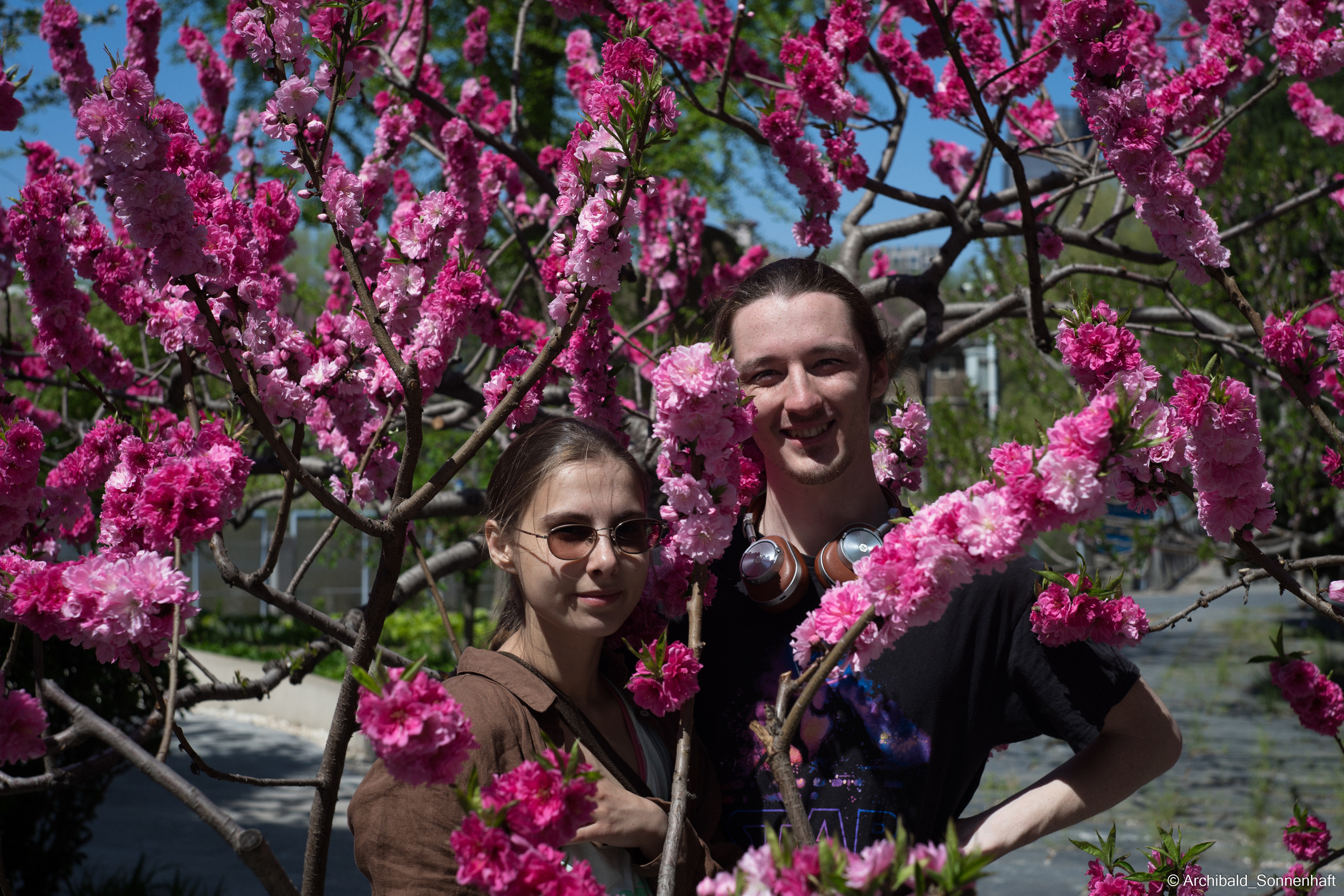 An unexpected walk around the university with my wife and argentine st. Photographer in Guangzhou, China. Archibald Sonnenhaft