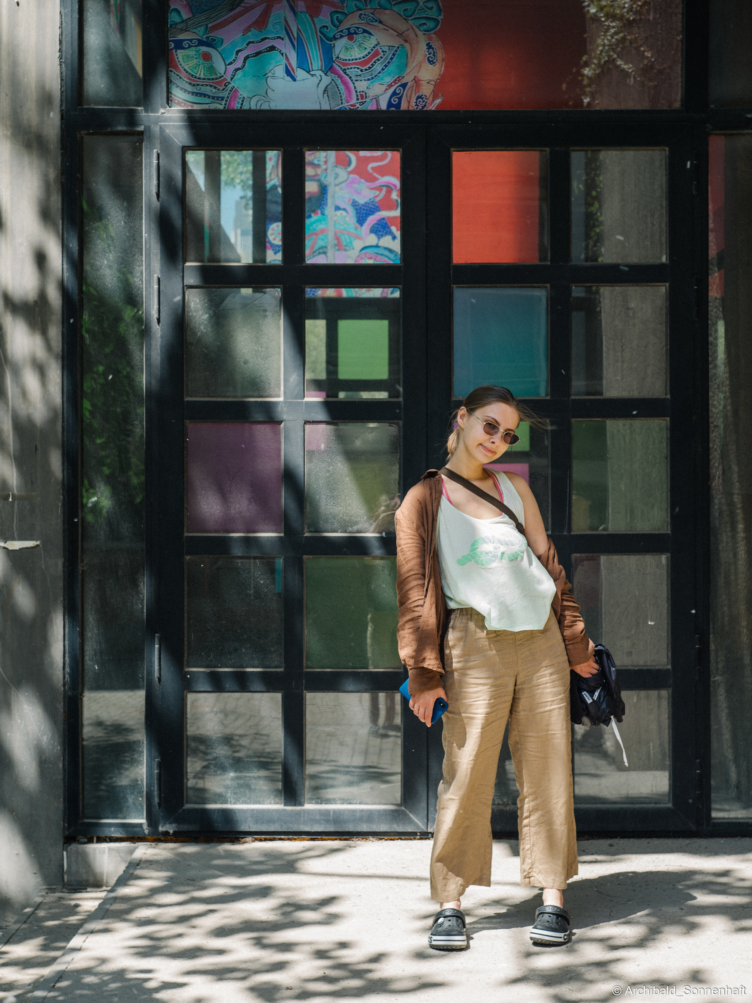 An unexpected walk around the university with my wife and argentine st. Photographer in Guangzhou, China. Archibald Sonnenhaft