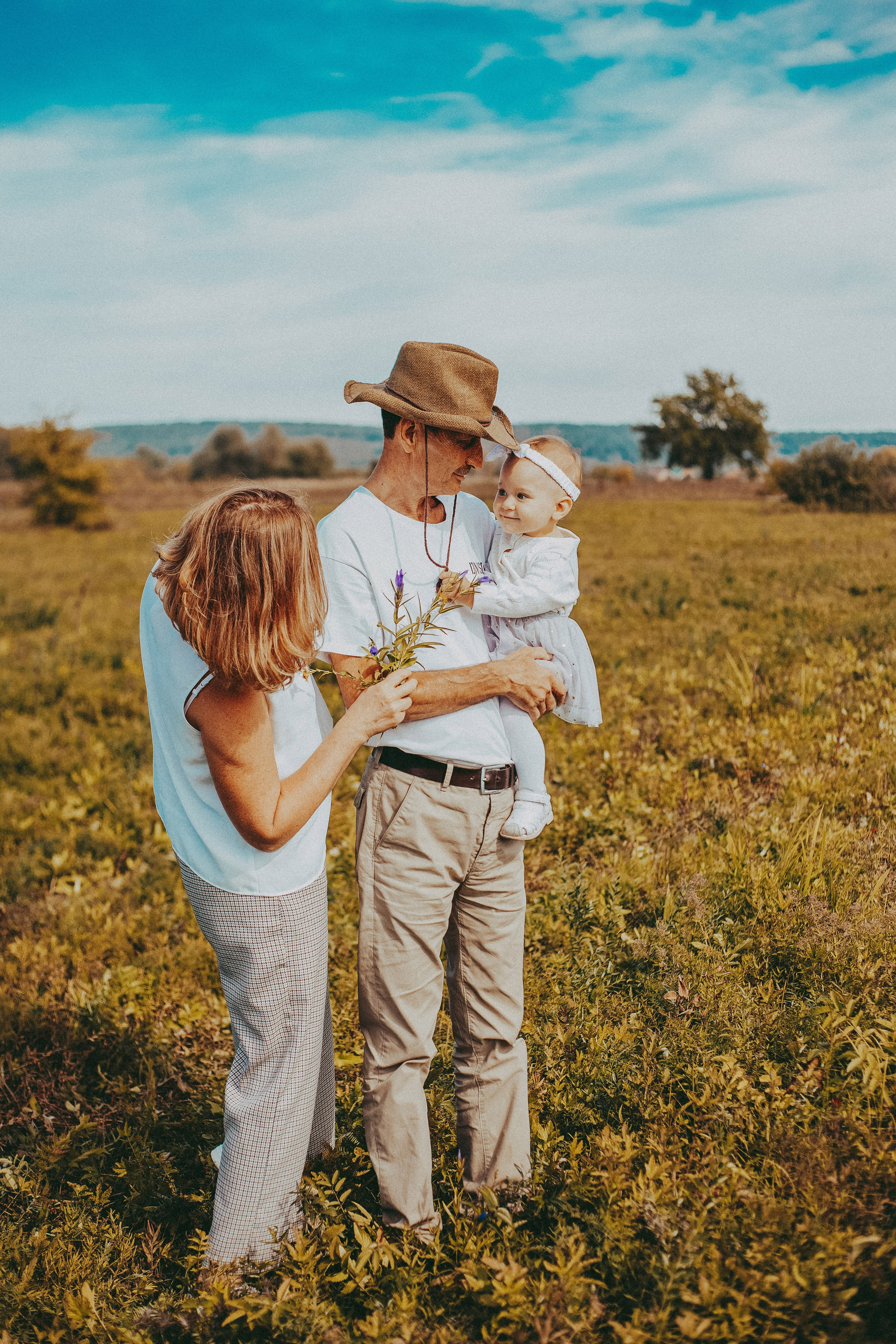 Семейная фотосессия на природе