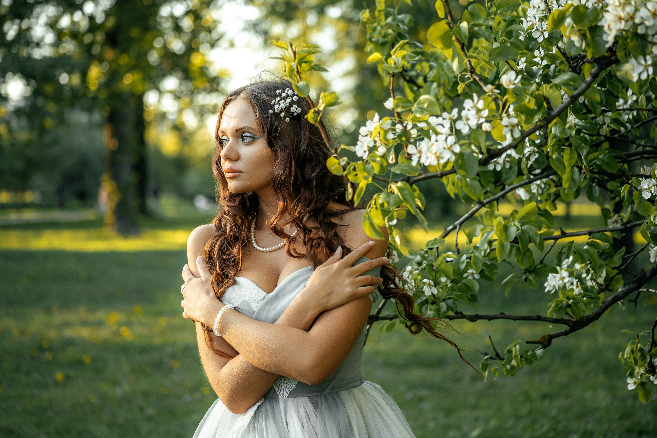 Белое цветение. Elena Sova — семейный и женский фотограф в Санкт-Петербурге