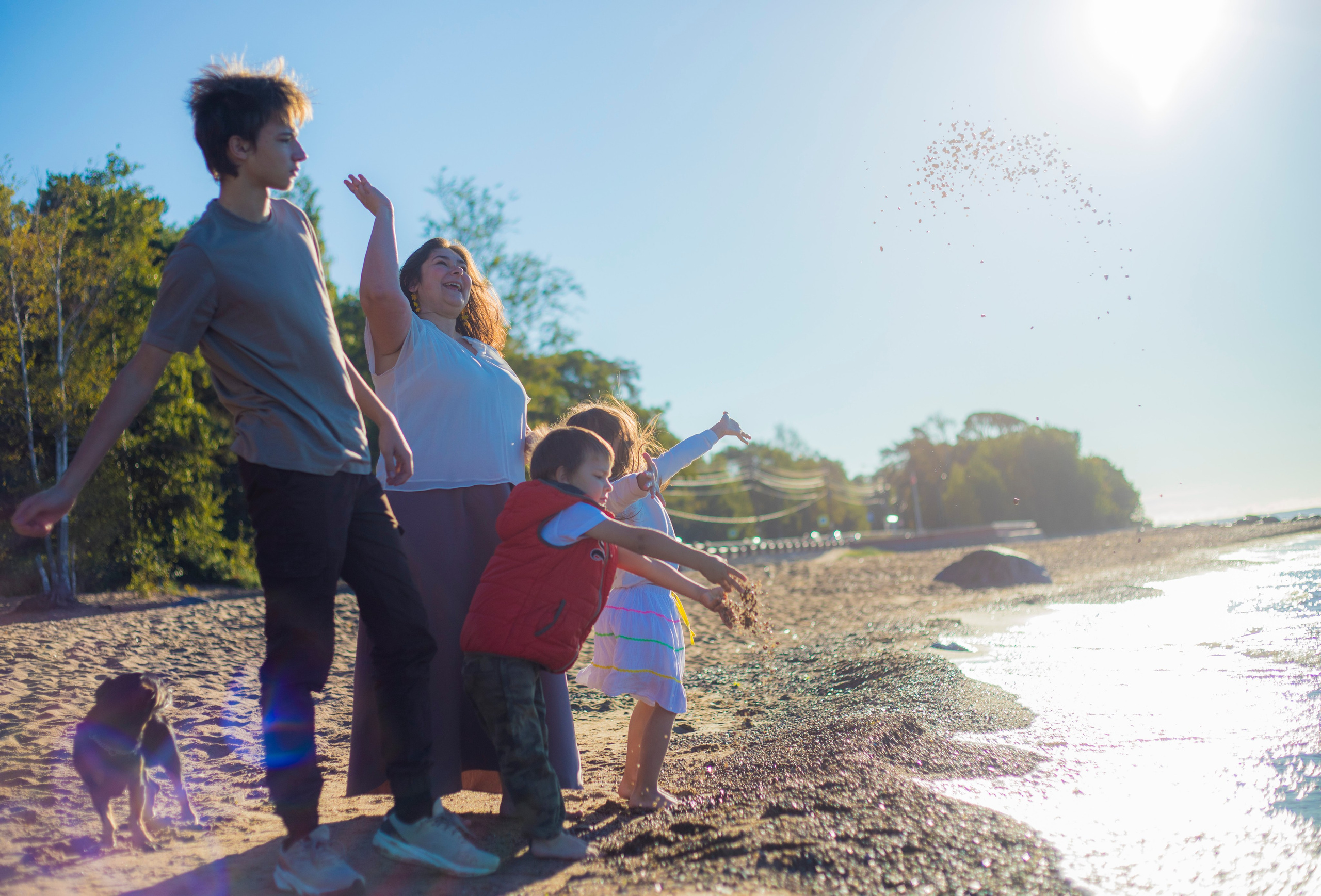 Аня, Вова, Вера и Ванечка. Фотограф Александра Степанова