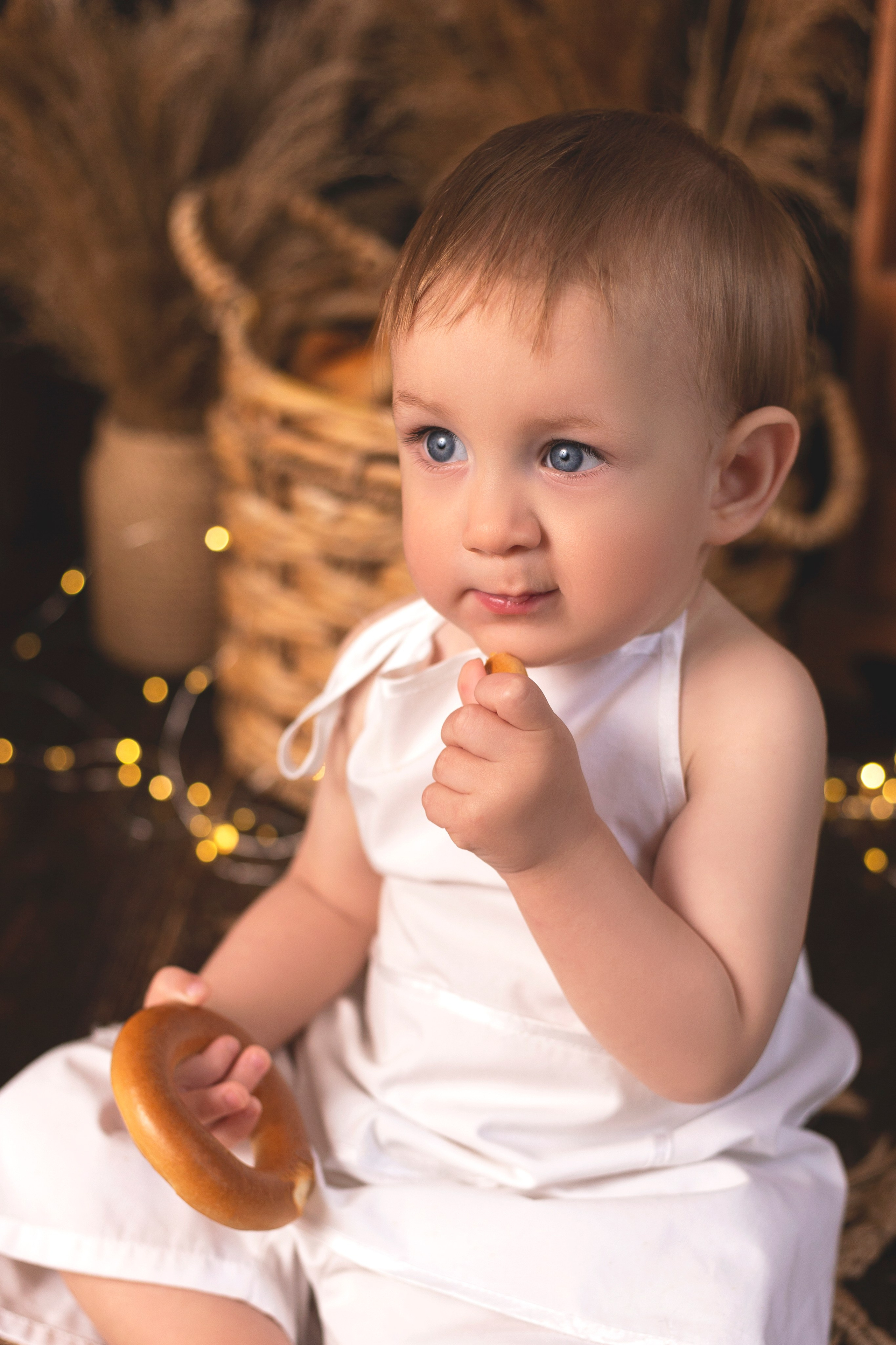 Паша Первый годик. Фотограф беременных и новорождённых в Краснодаре