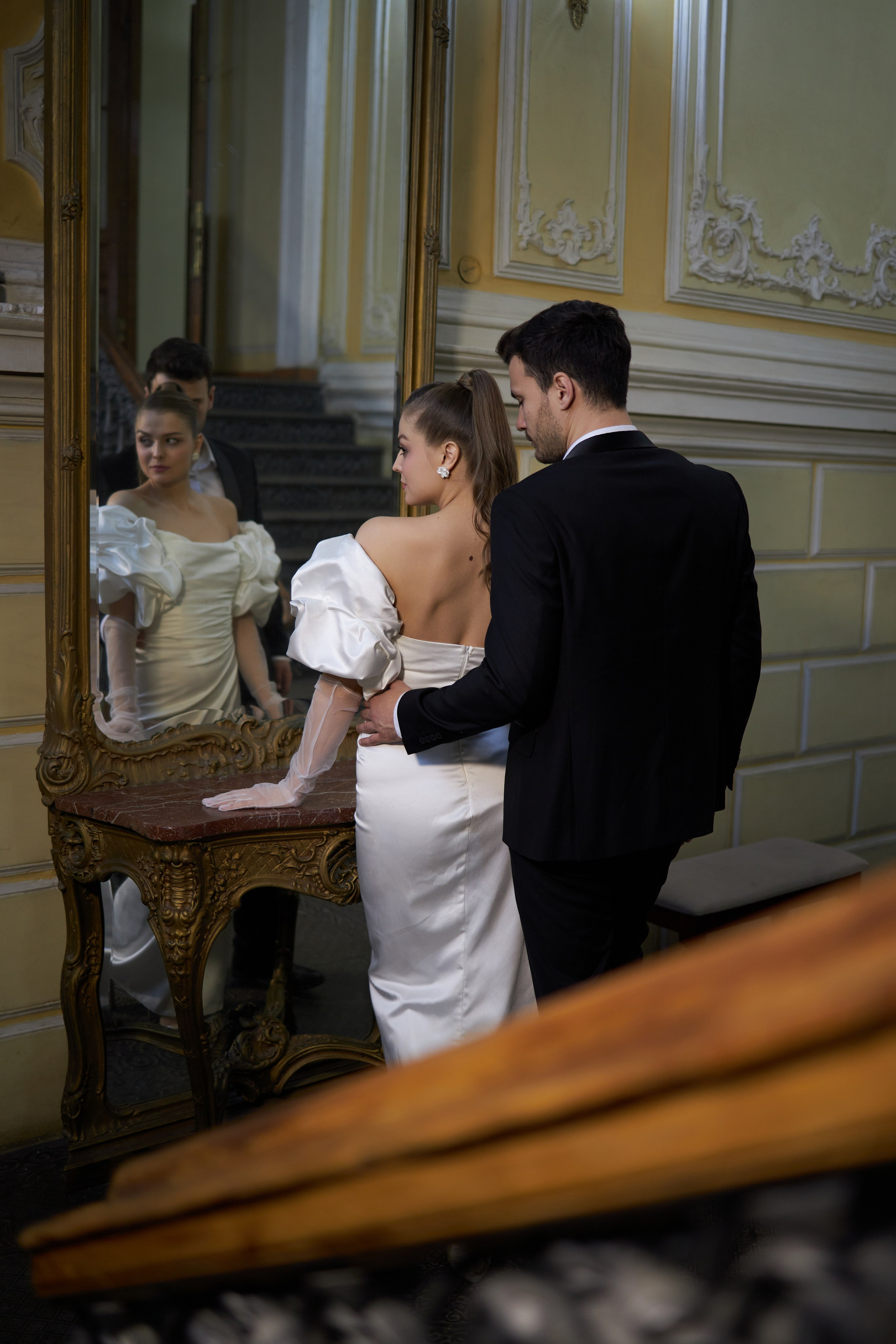 Андрей и Юлия. Пушкинская библиотека и зал Angels. Фотограф в Москве