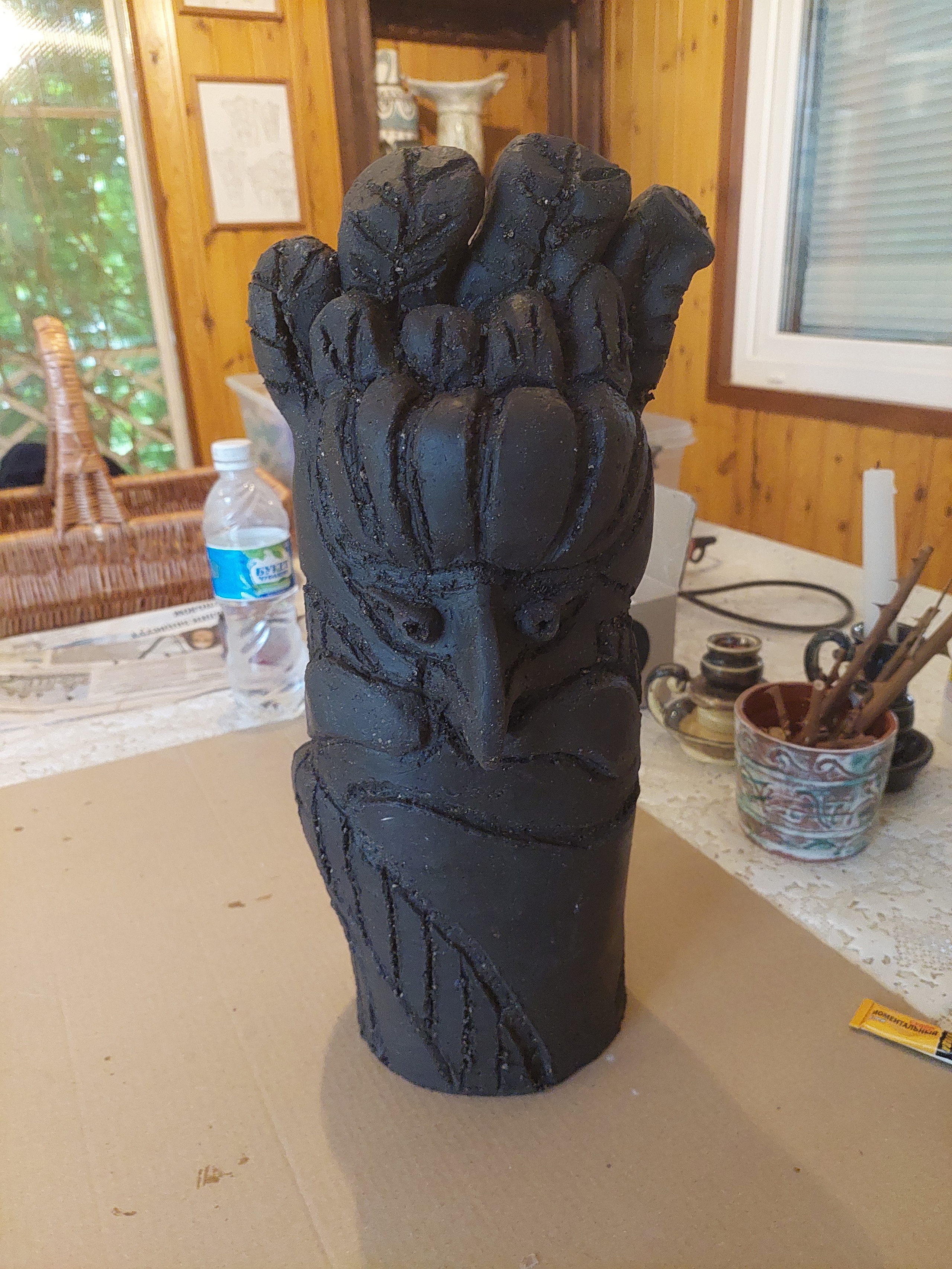 Что остается за кадром, или процесс работы керамиста. Керамика с историей. Елена Рогалёва