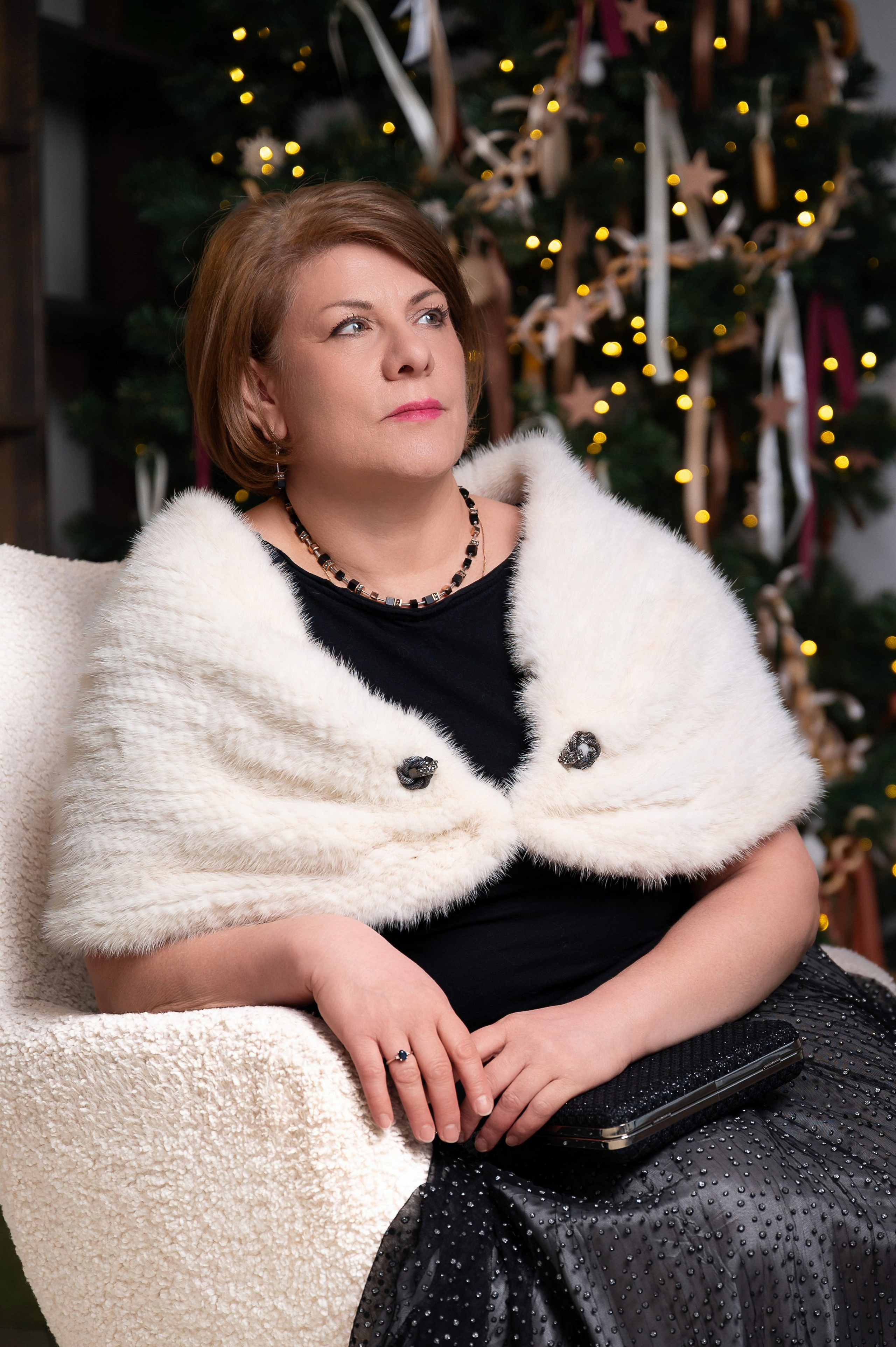 Новогодняя сессия для женщины