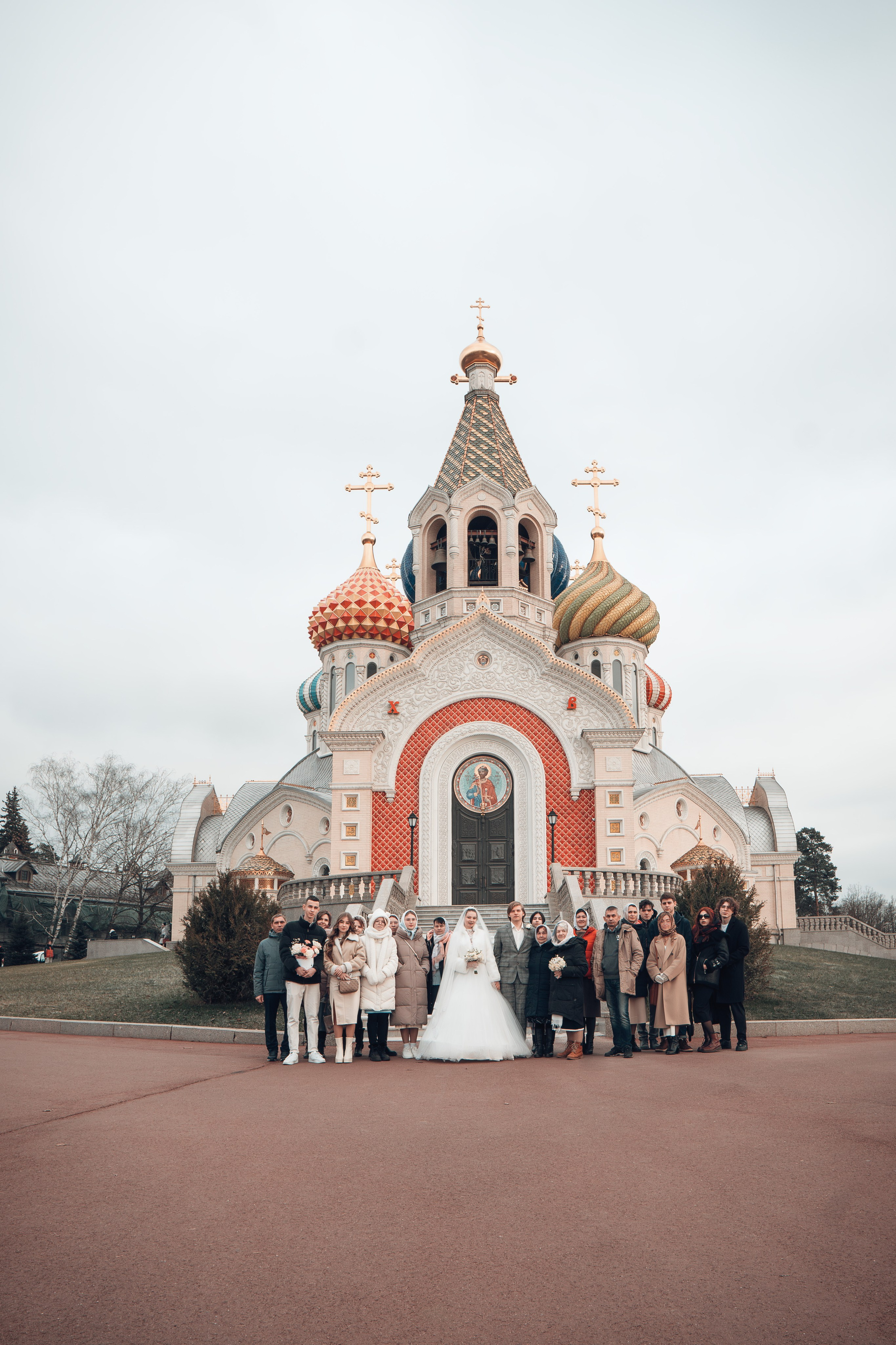 Венчание в Москве Евы и Даниила