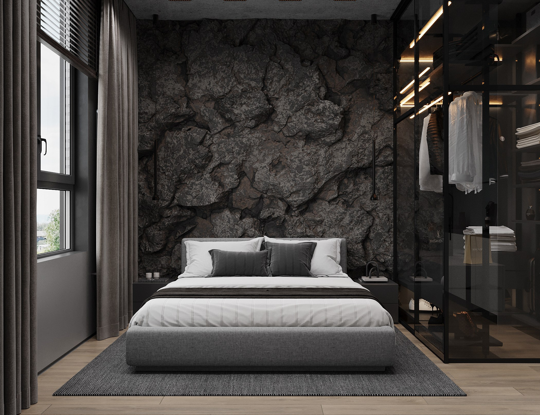 KM Recidence Prime, Н.Новгород, 48 кв.м. Дизайнер интерьера