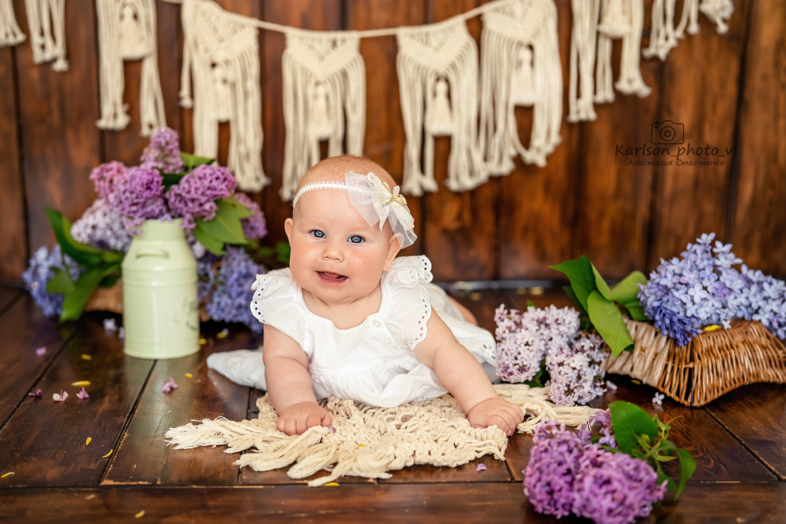 До года. Детский и семейный фотограф в Москве Анастасия Стегниенко