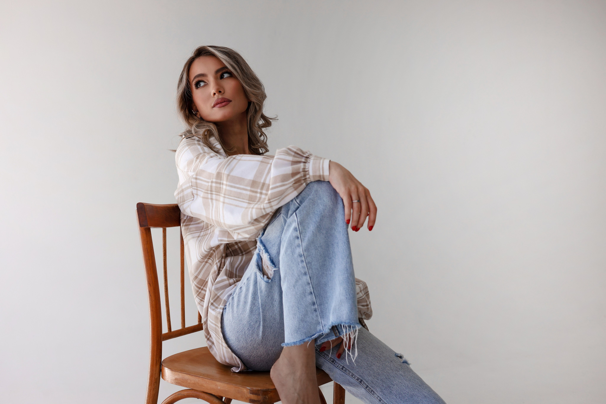 Индивидуальная фотосессия., Эмилия 2024 (студия). Фотограф г. Казань