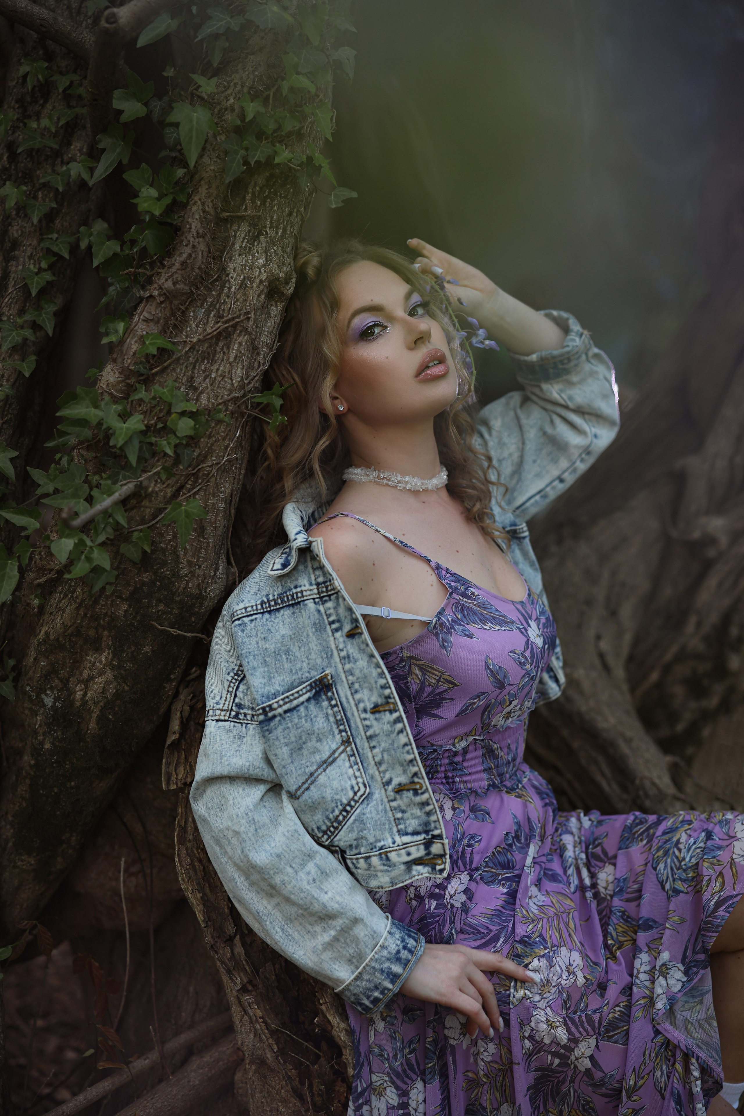 Фотосессия в глицинии для Юлии. Свадебный и семейный фотограф в Абхазии Жанна Соснина