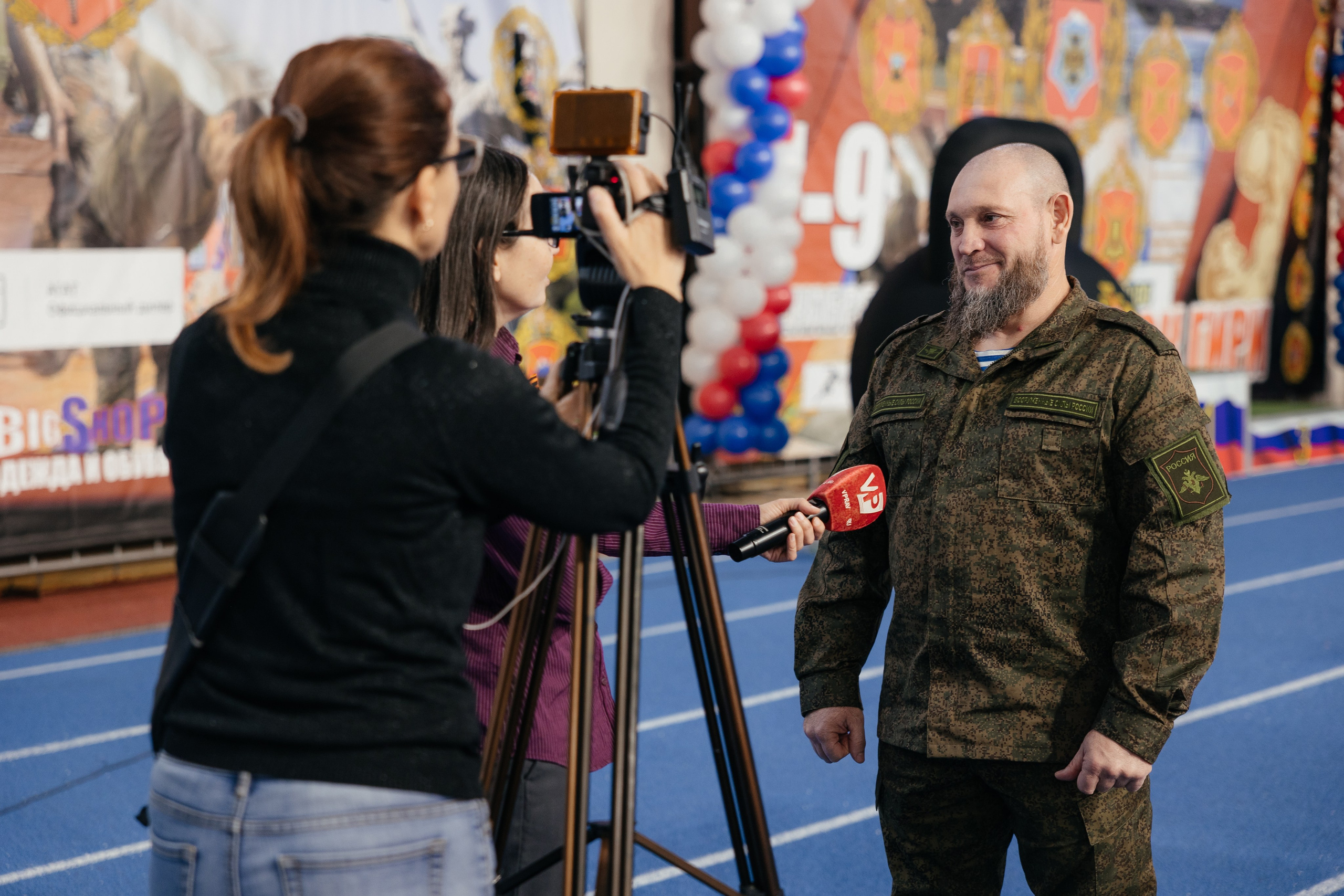 Манеж соревнования. Фотограф Крохин Олег