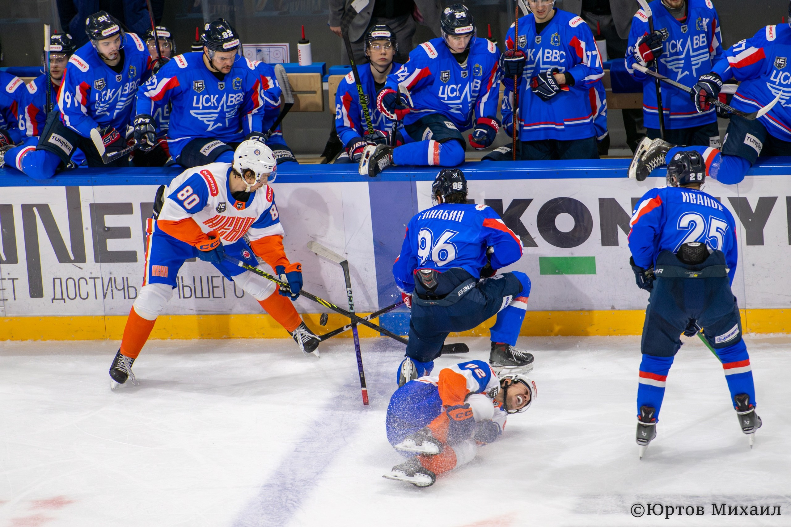 Хоккей. Спортивный фотограф Михаил Юртов