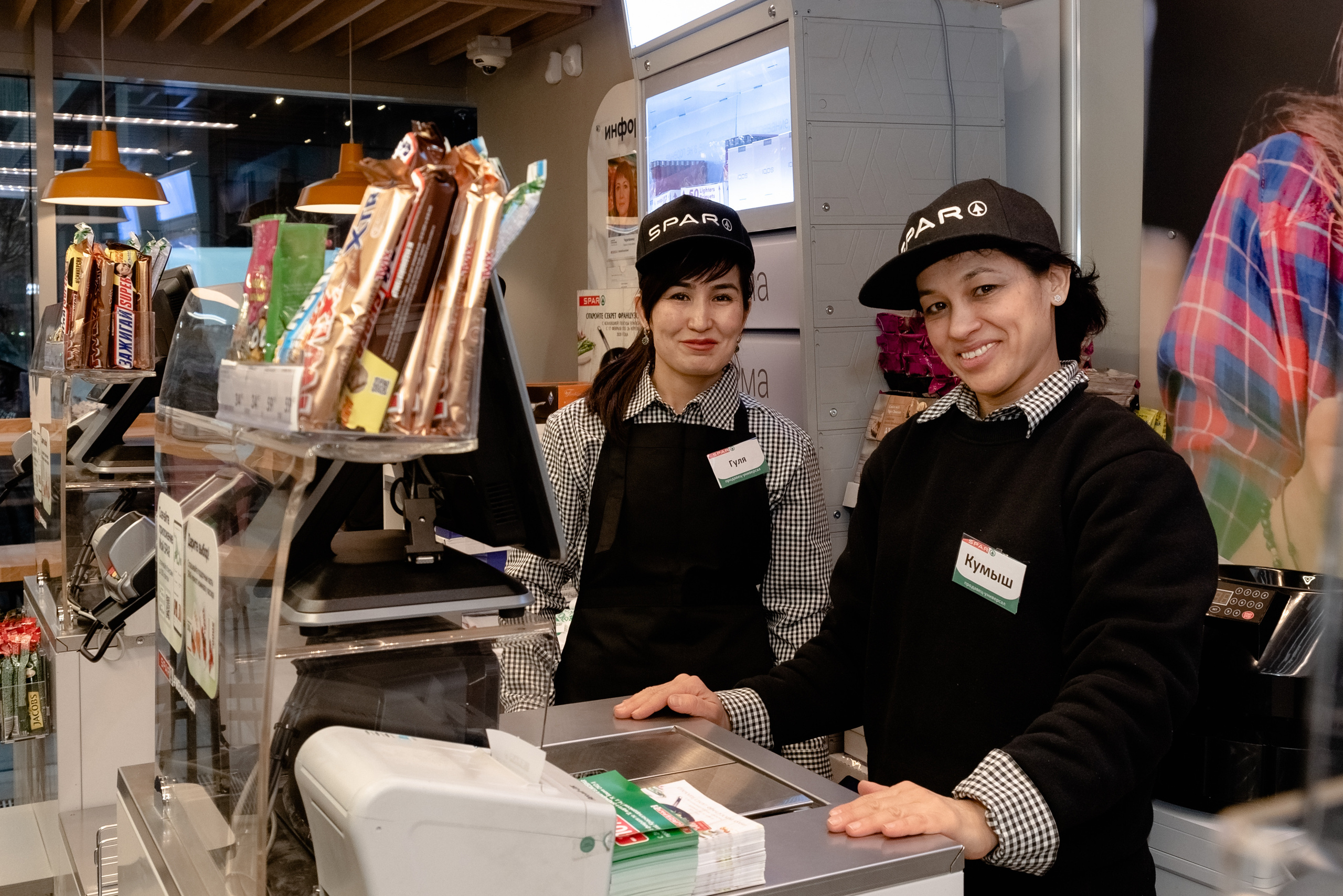 SPAR. Открытие магазина. Москва-Сити