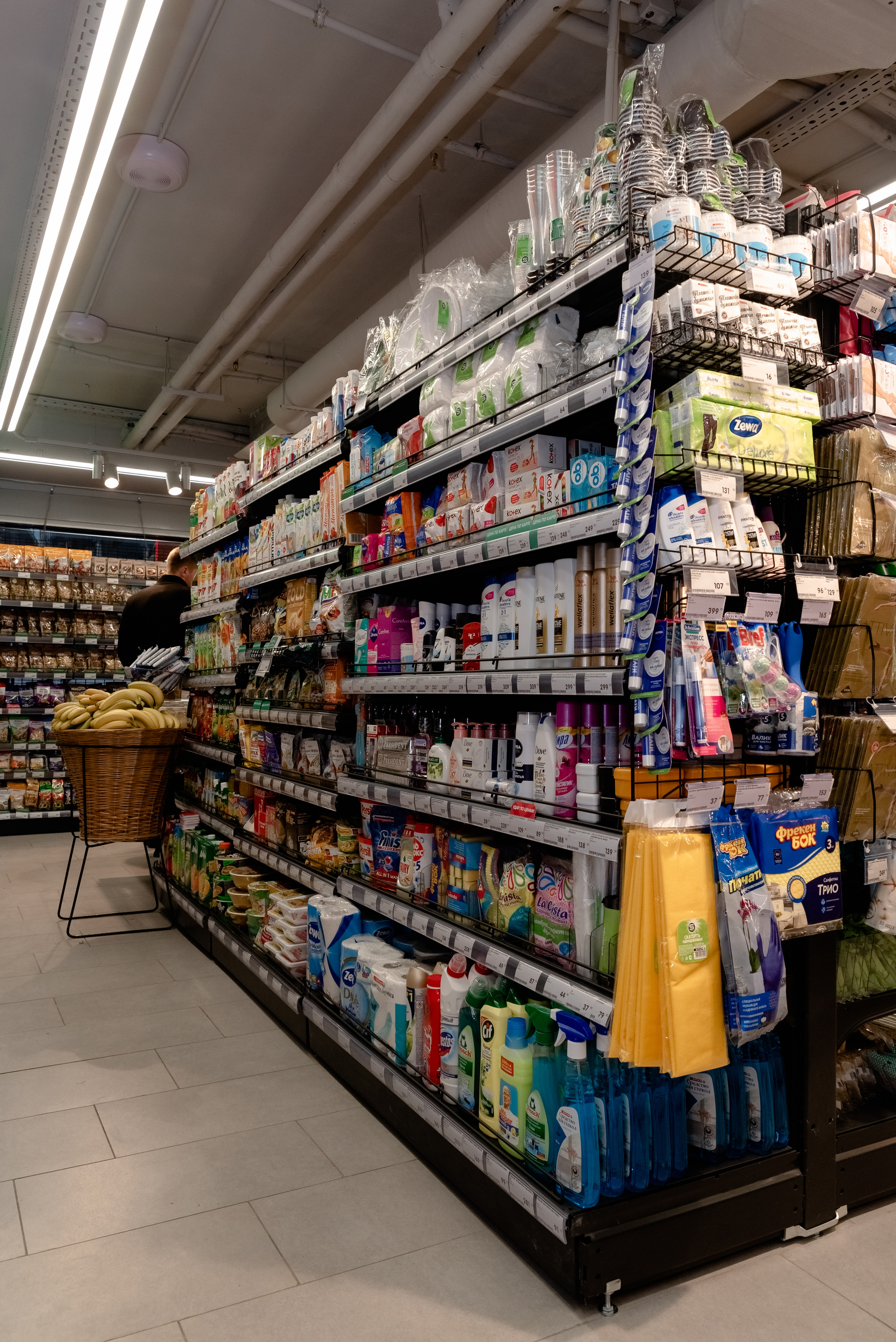 SPAR. Открытие магазина. Москва-Сити