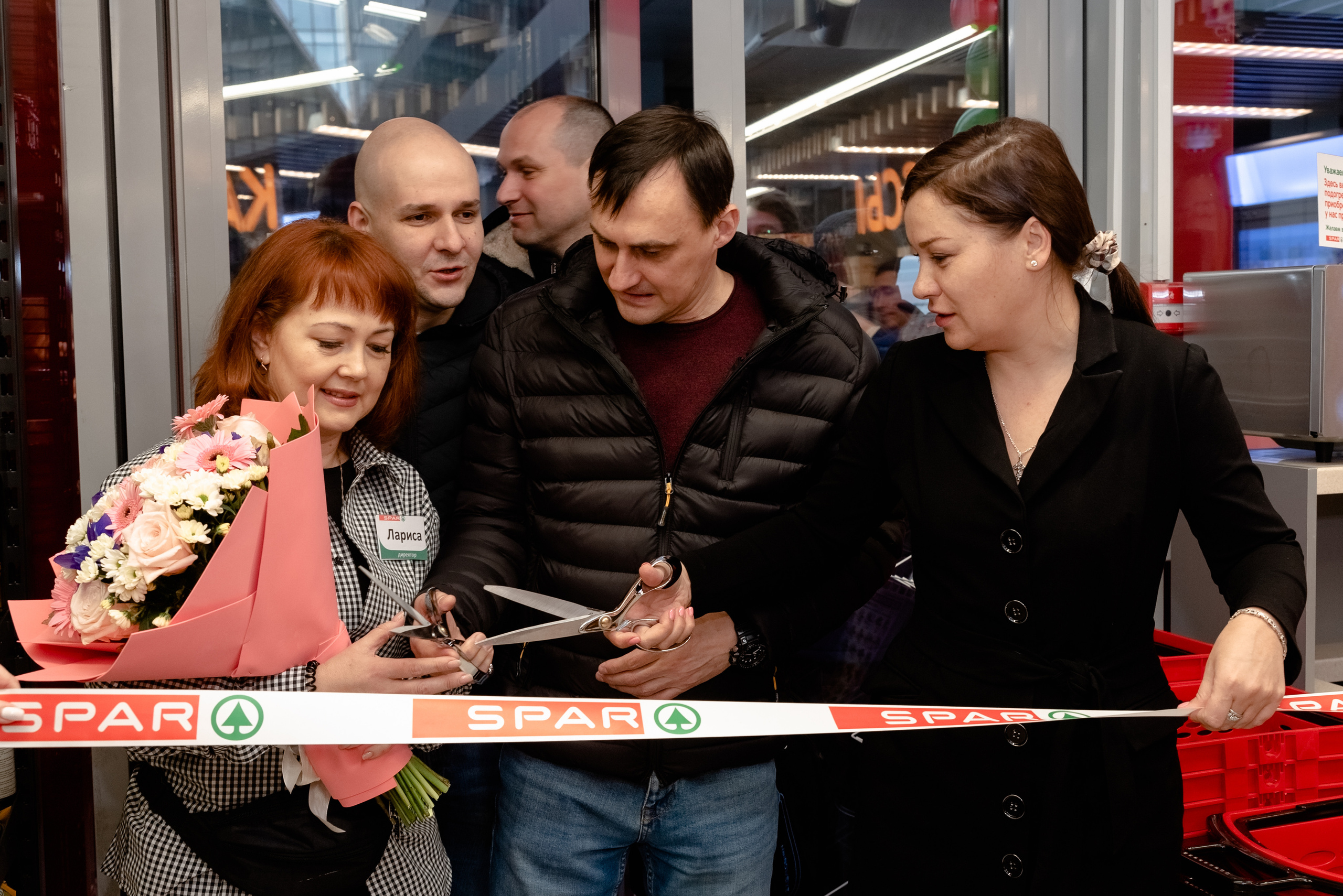 SPAR. Открытие магазина. Москва-Сити