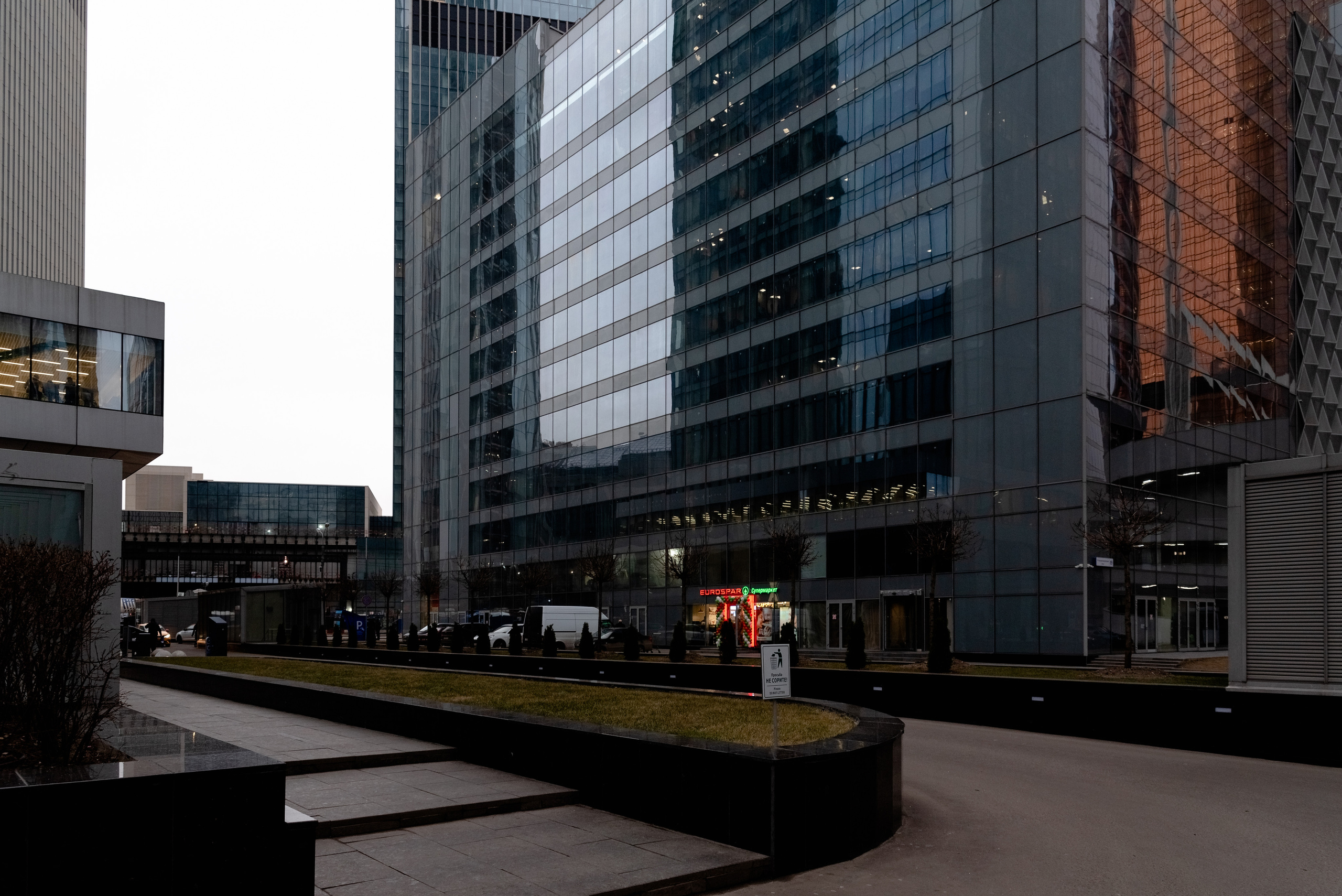 SPAR. Открытие магазина. Москва-Сити