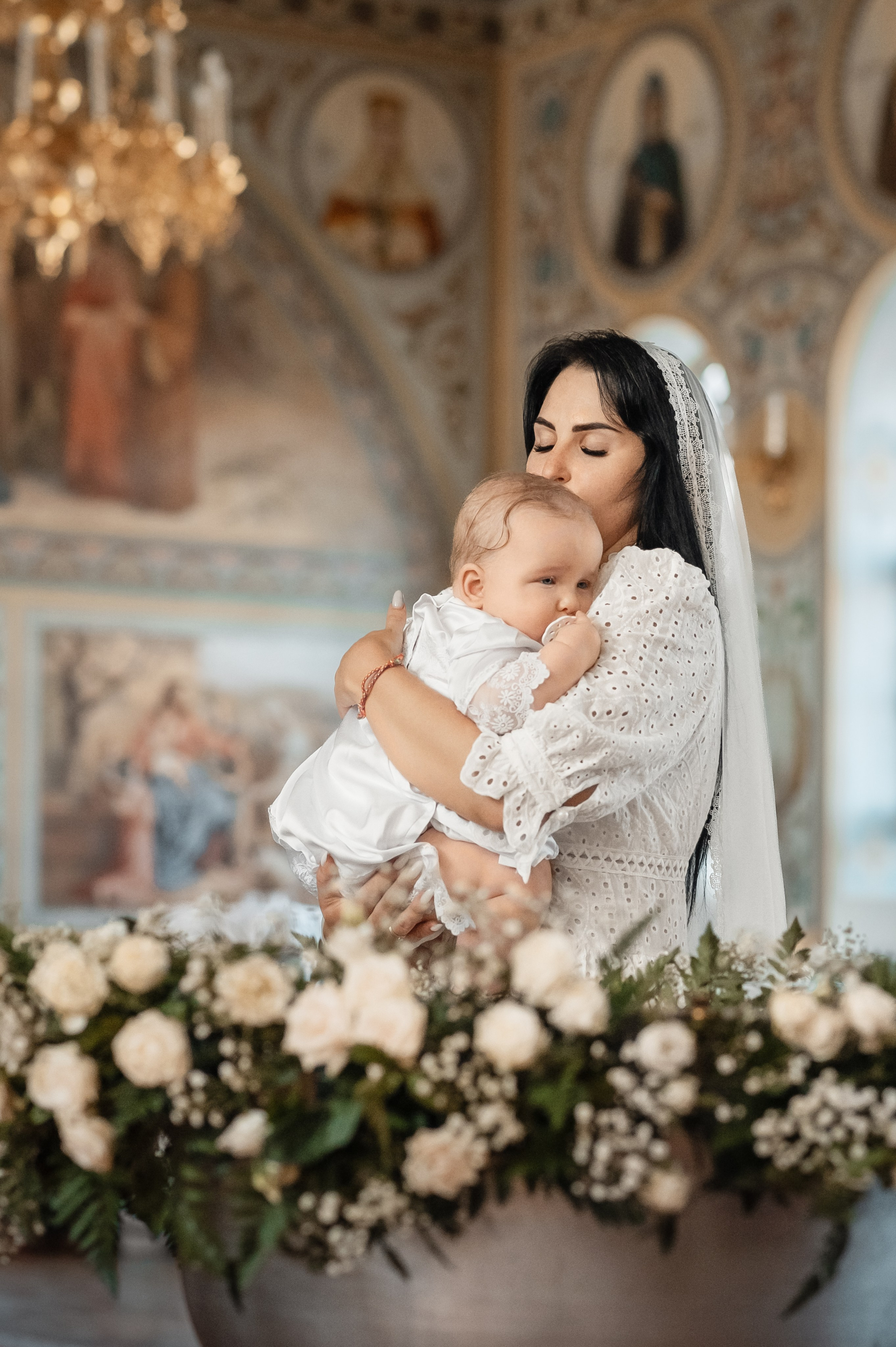 Крещение в храме Иоанна Богослова. Церковный фотограф на Таинство Крещения и Венчания в Оренбурге и Оренбургской области Екатерина Белкина