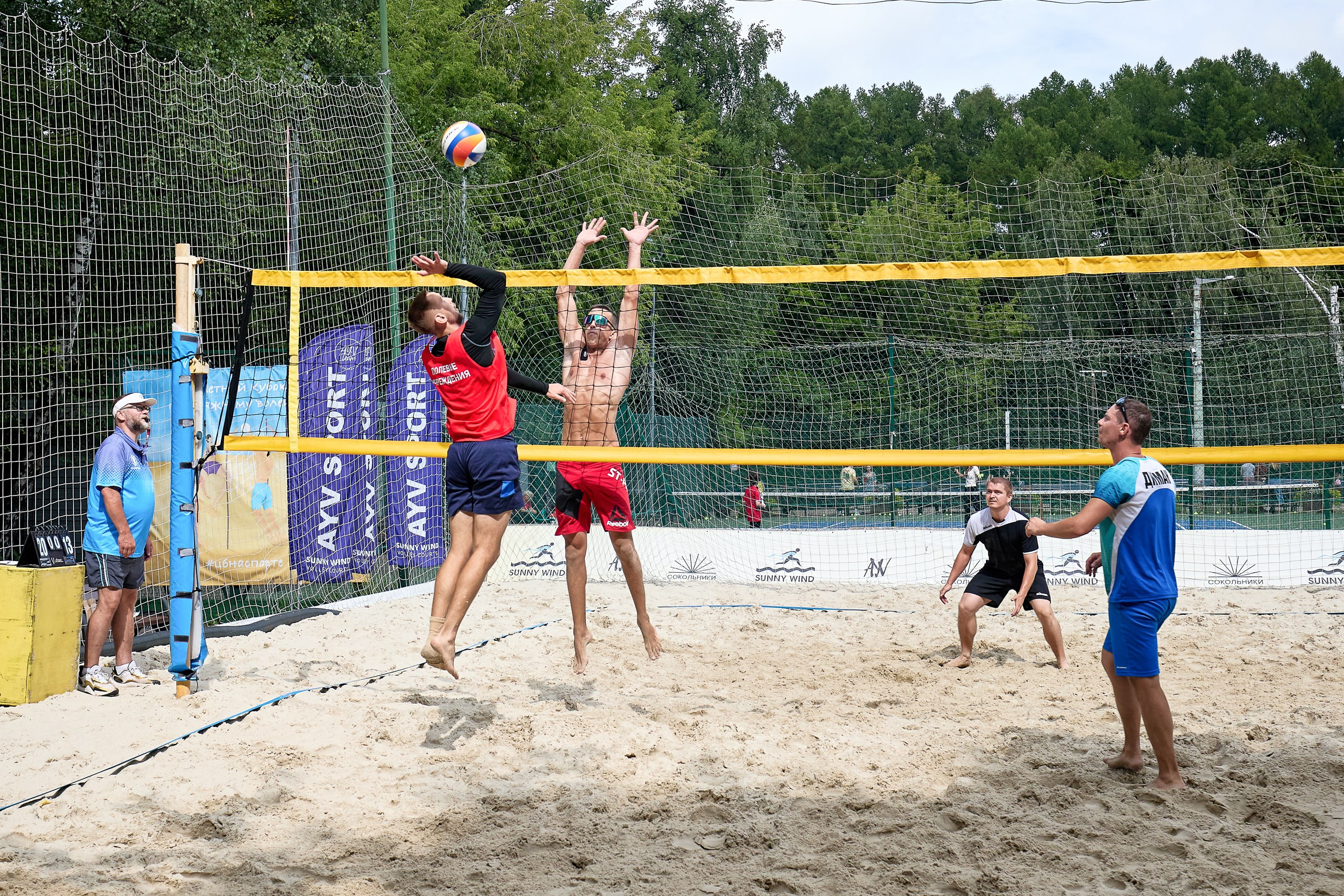Фотосъемка соревнований по волейболу