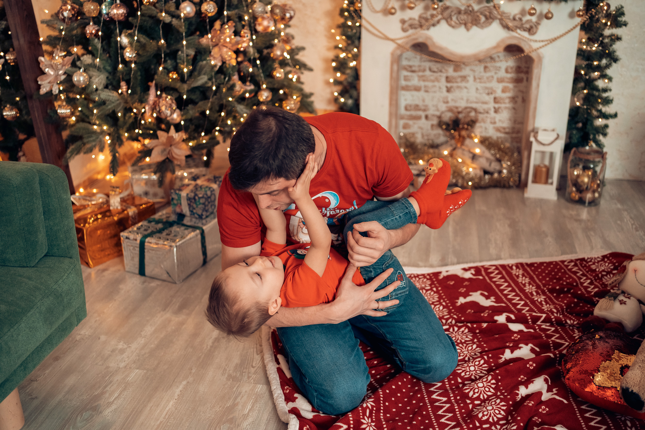 Новогодняя в студии. Церковный фотограф Севастополь