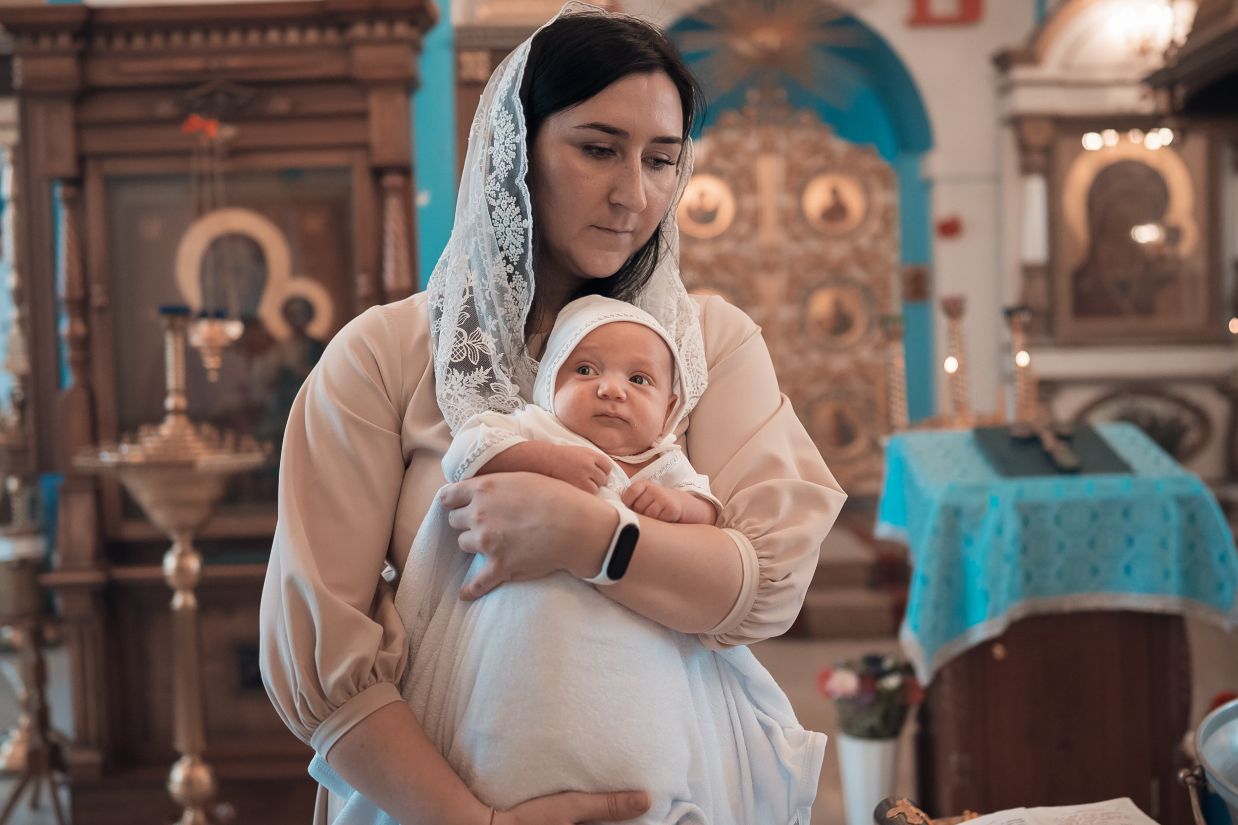 Крещение в Казанском храме. Церковный фотограф Севастополь