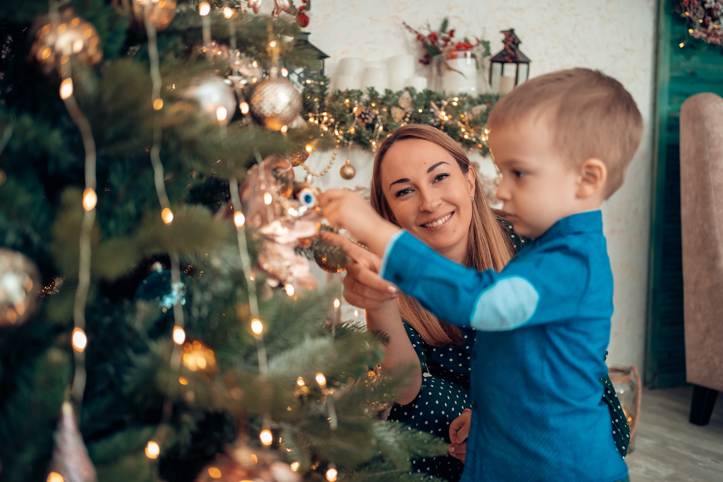 Новогодняя в студии. Церковный фотограф Севастополь
