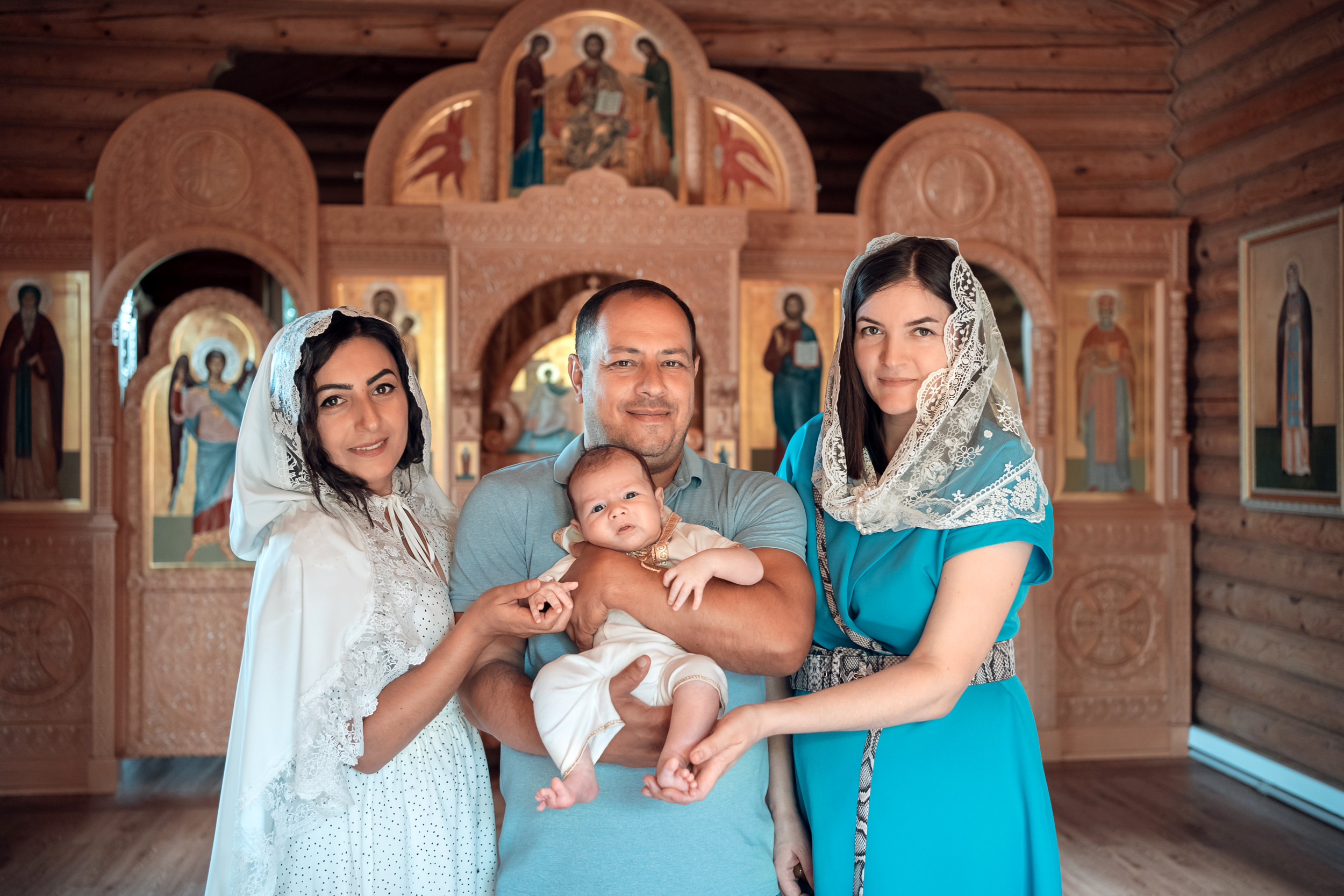 Крещение в церкви Двенадцати Апостолов г. Тула. Церковный фотограф Севастополь