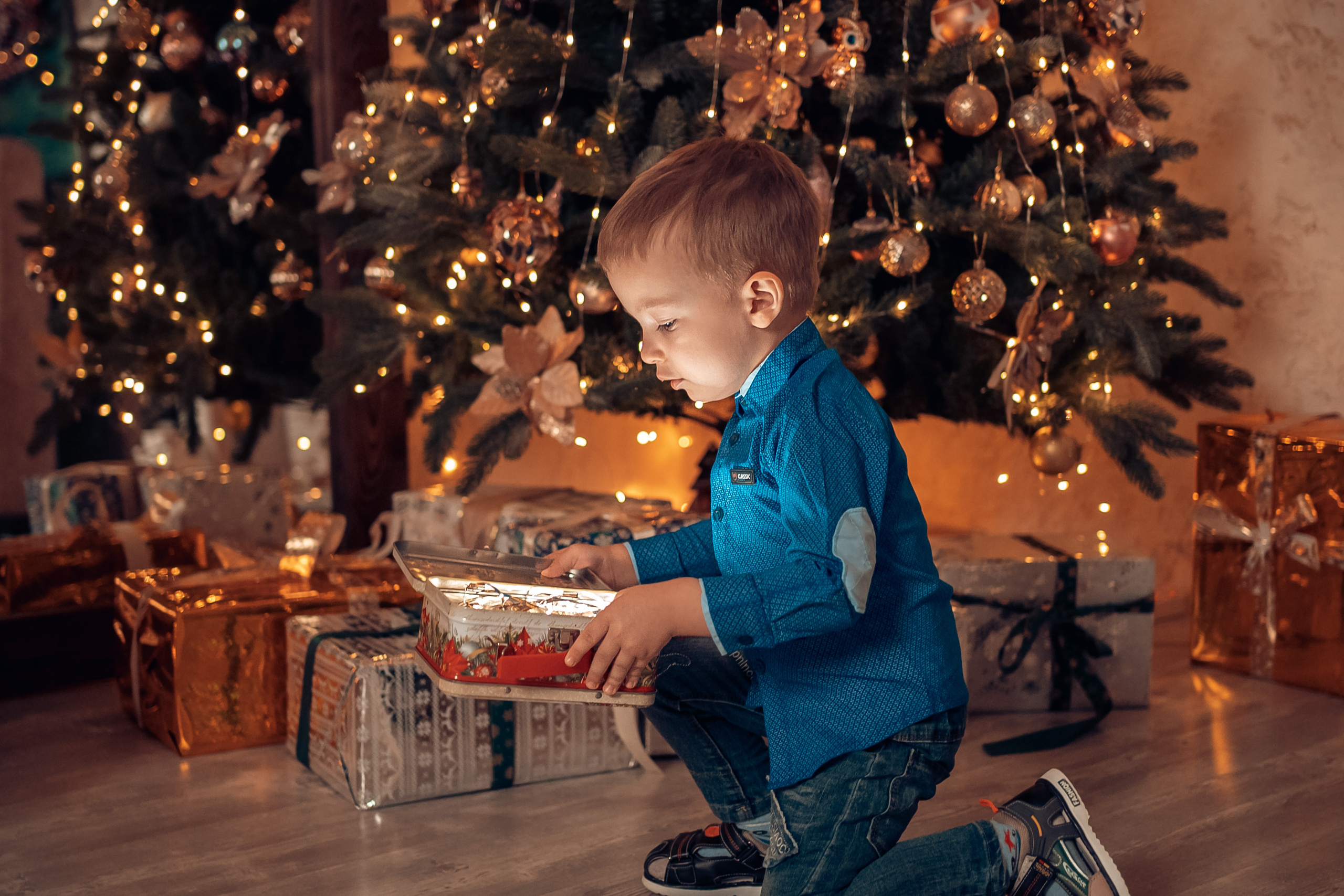 Новогодняя в студии. Церковный фотограф Севастополь