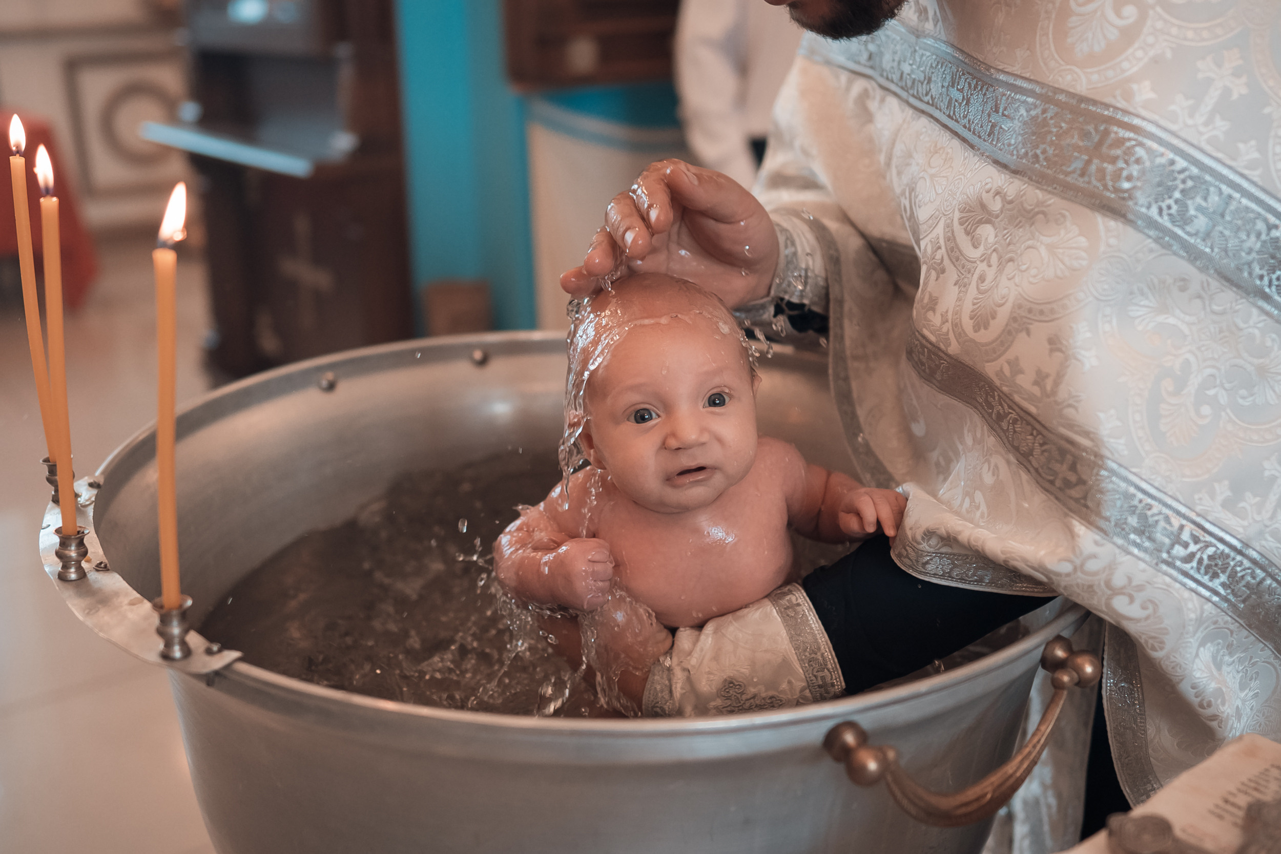 Крещение в Казанском храме. Церковный фотограф Севастополь