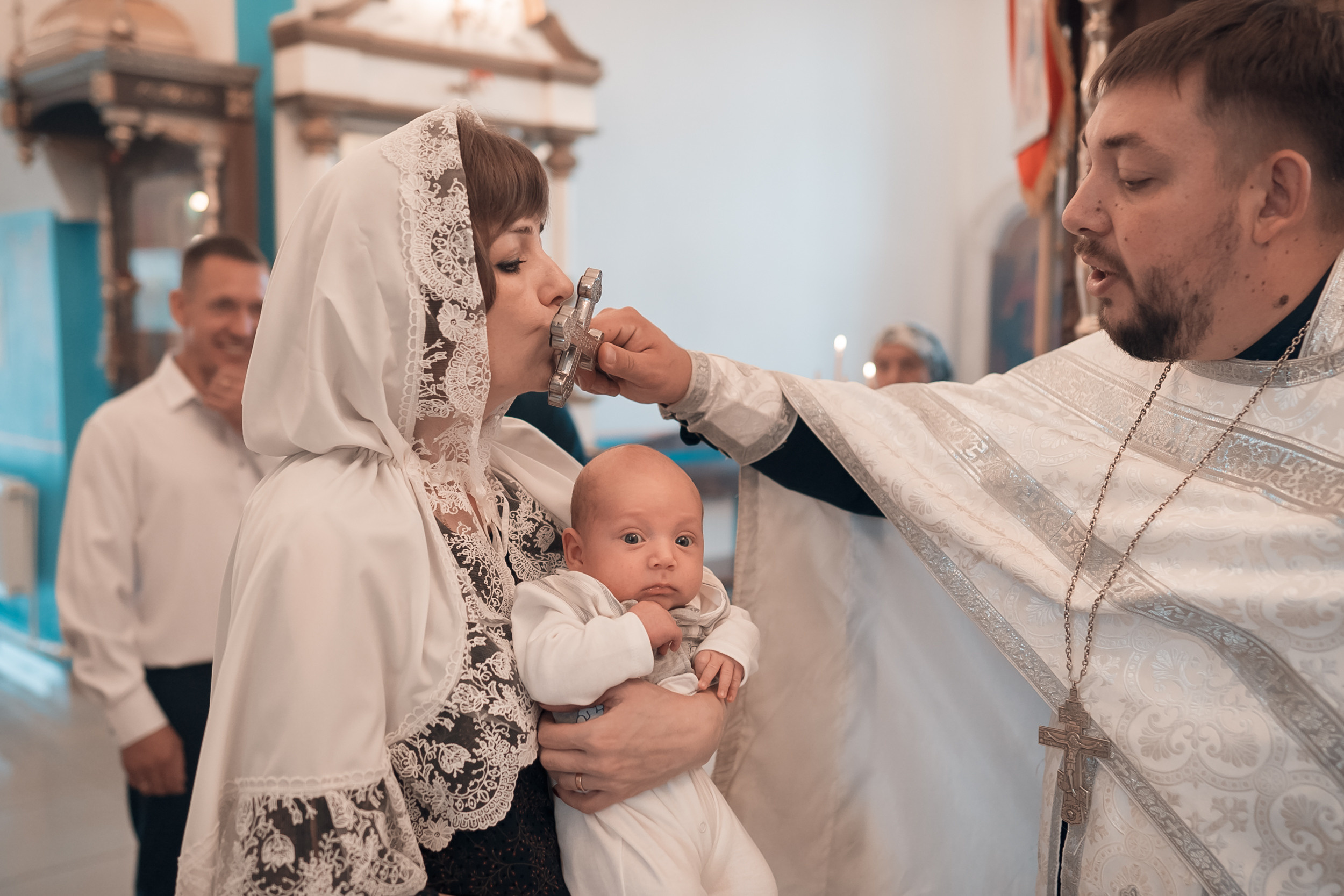 Крещение в Казанском храме. Церковный фотограф Севастополь