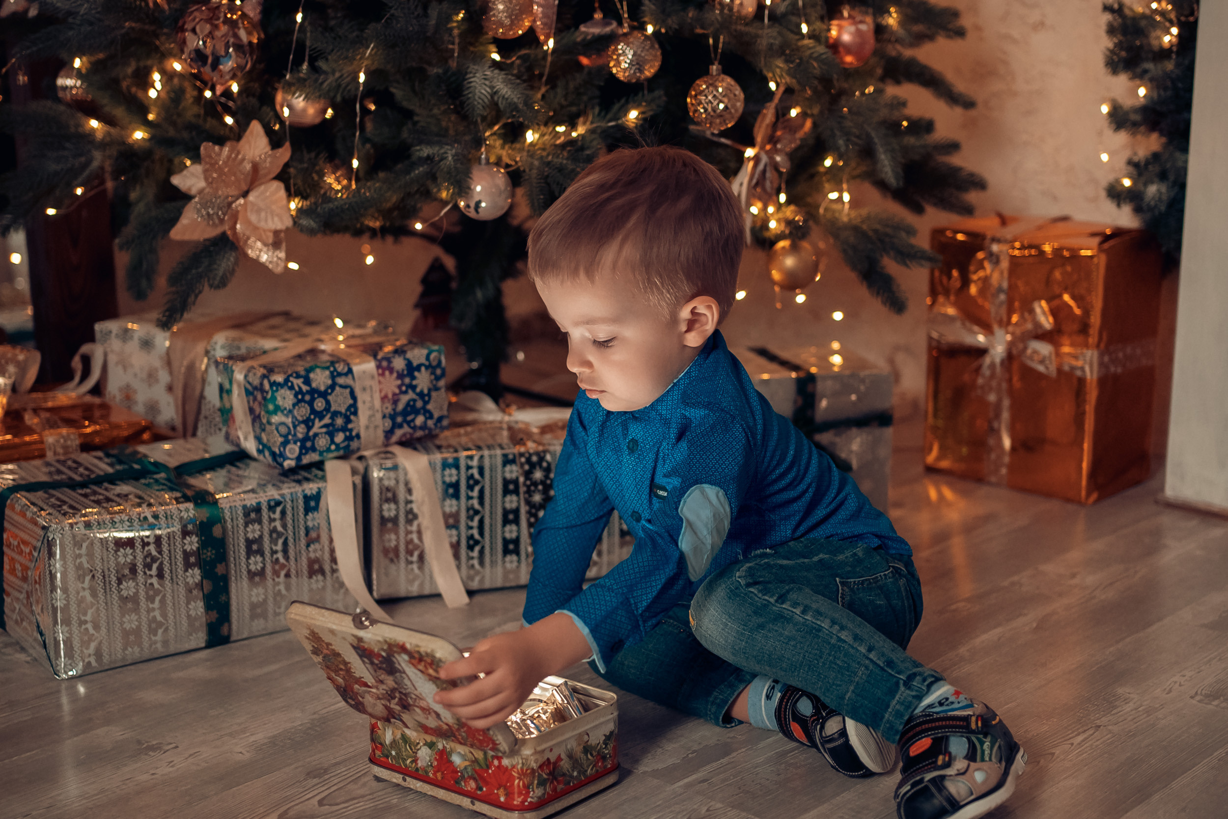 Новогодняя в студии. Церковный фотограф Севастополь