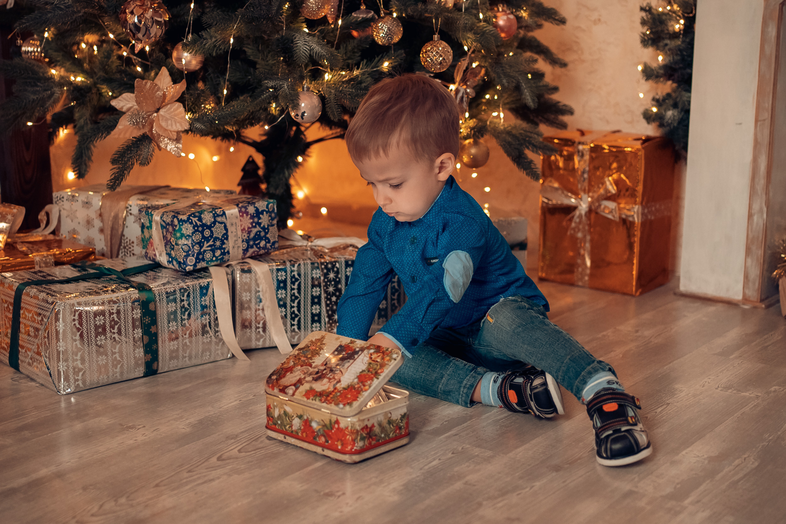 Новогодняя в студии. Церковный фотограф Севастополь