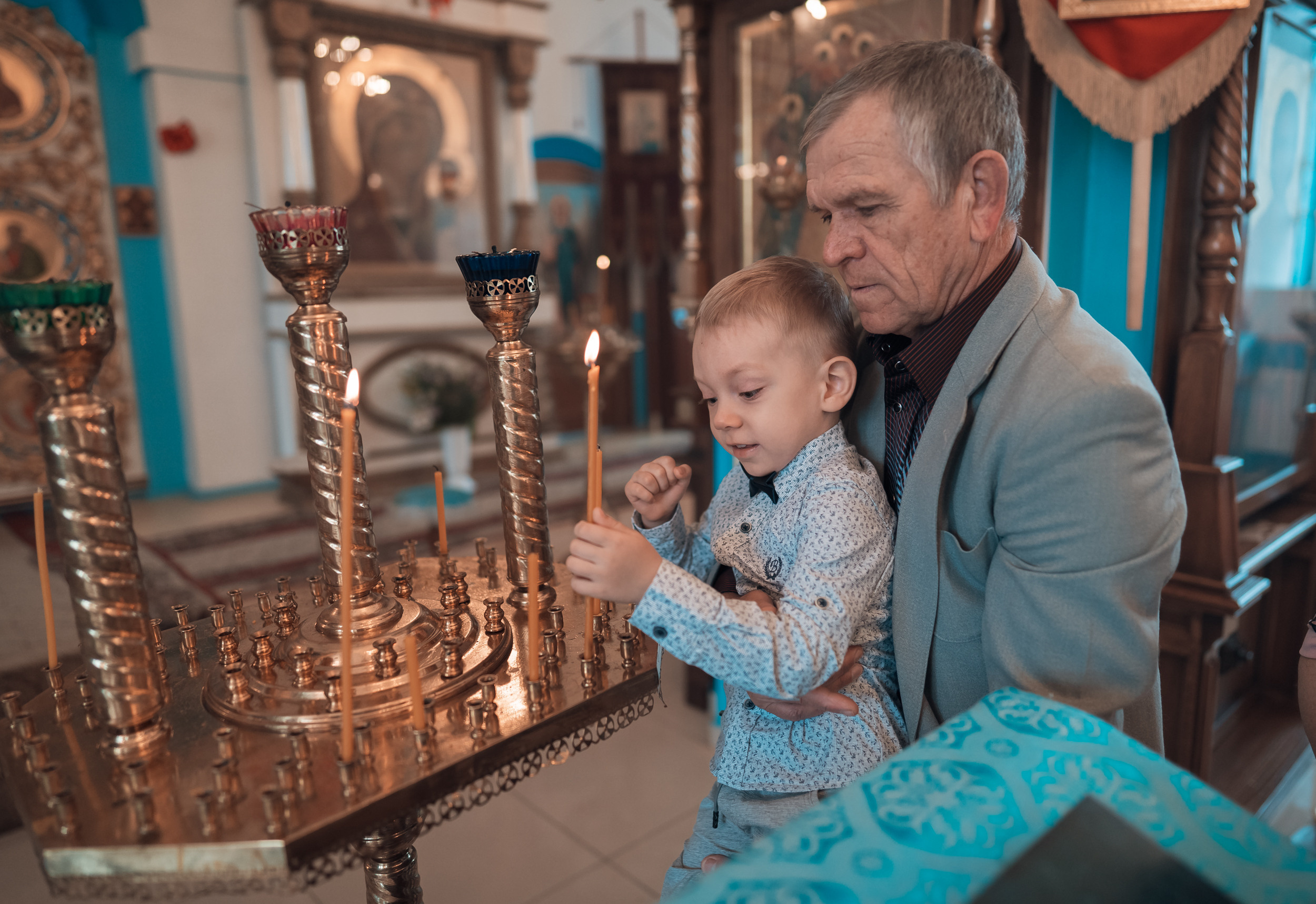 Крещение в Казанском храме. Церковный фотограф Севастополь