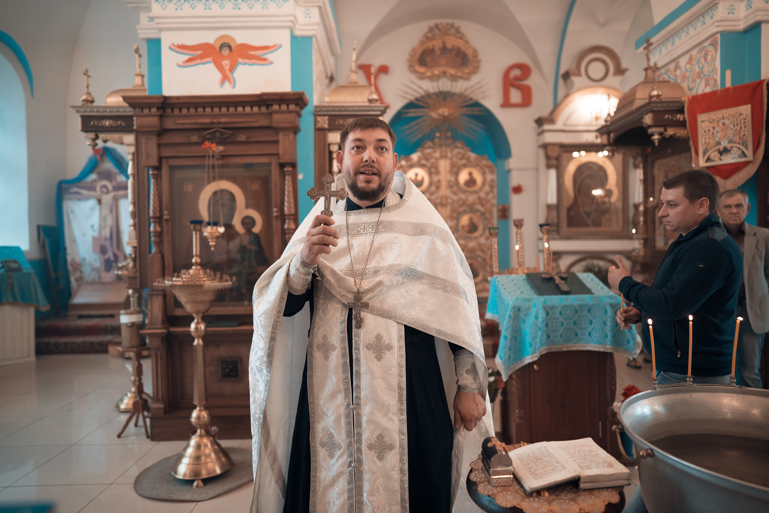 Крещение в Казанском храме. Церковный фотограф Севастополь