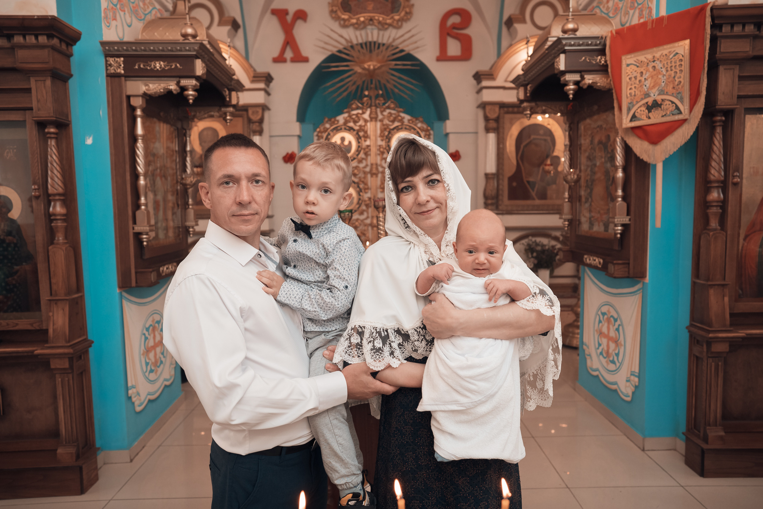 Крещение в Казанском храме. Церковный фотограф Севастополь