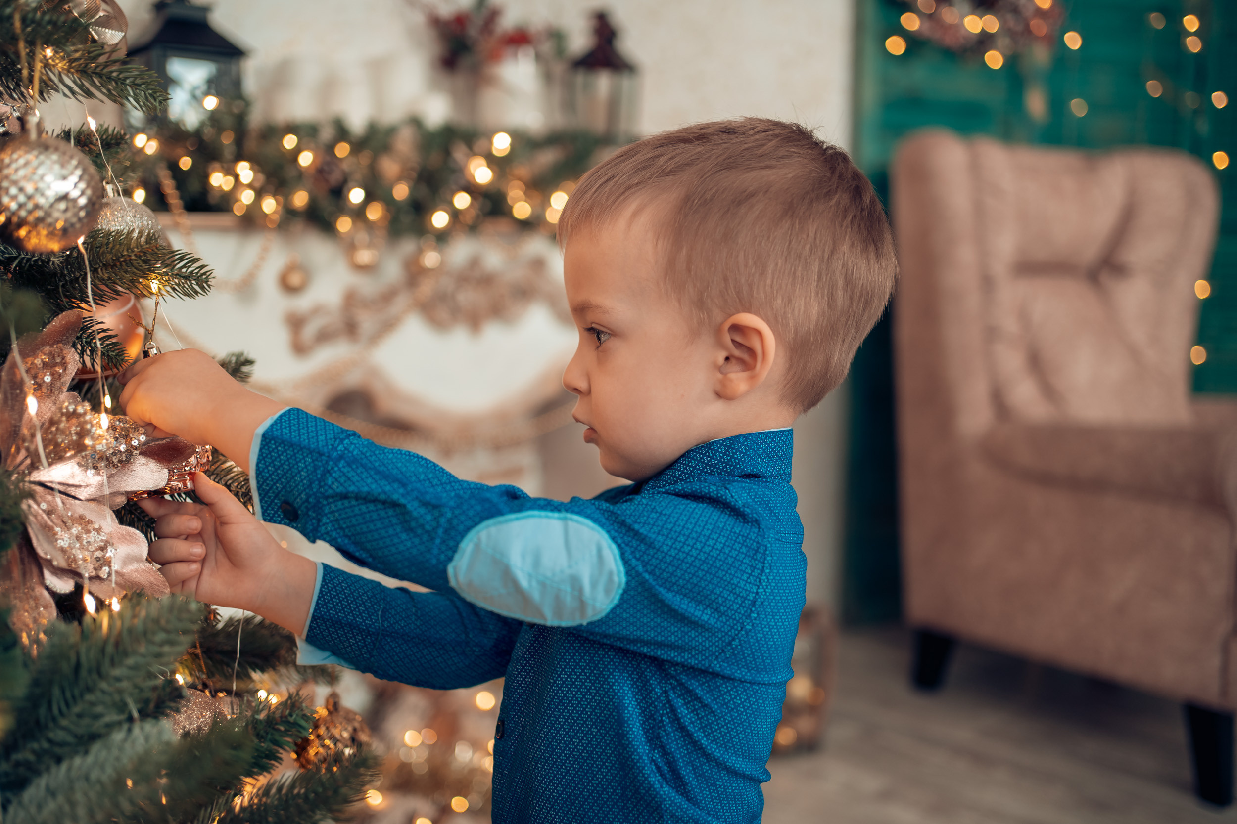 Новогодняя в студии. Церковный фотограф Севастополь
