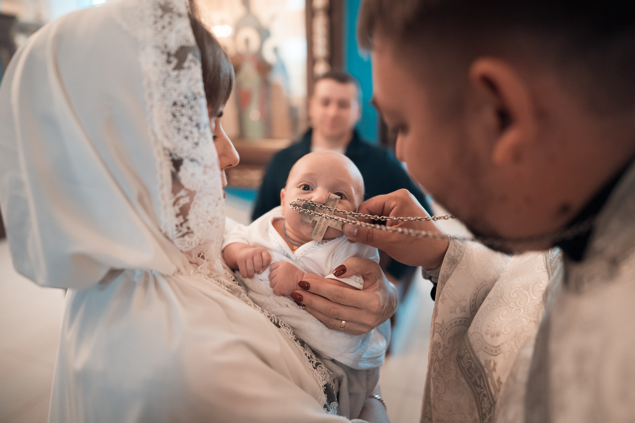 Крещение в Казанском храме. Церковный фотограф Севастополь
