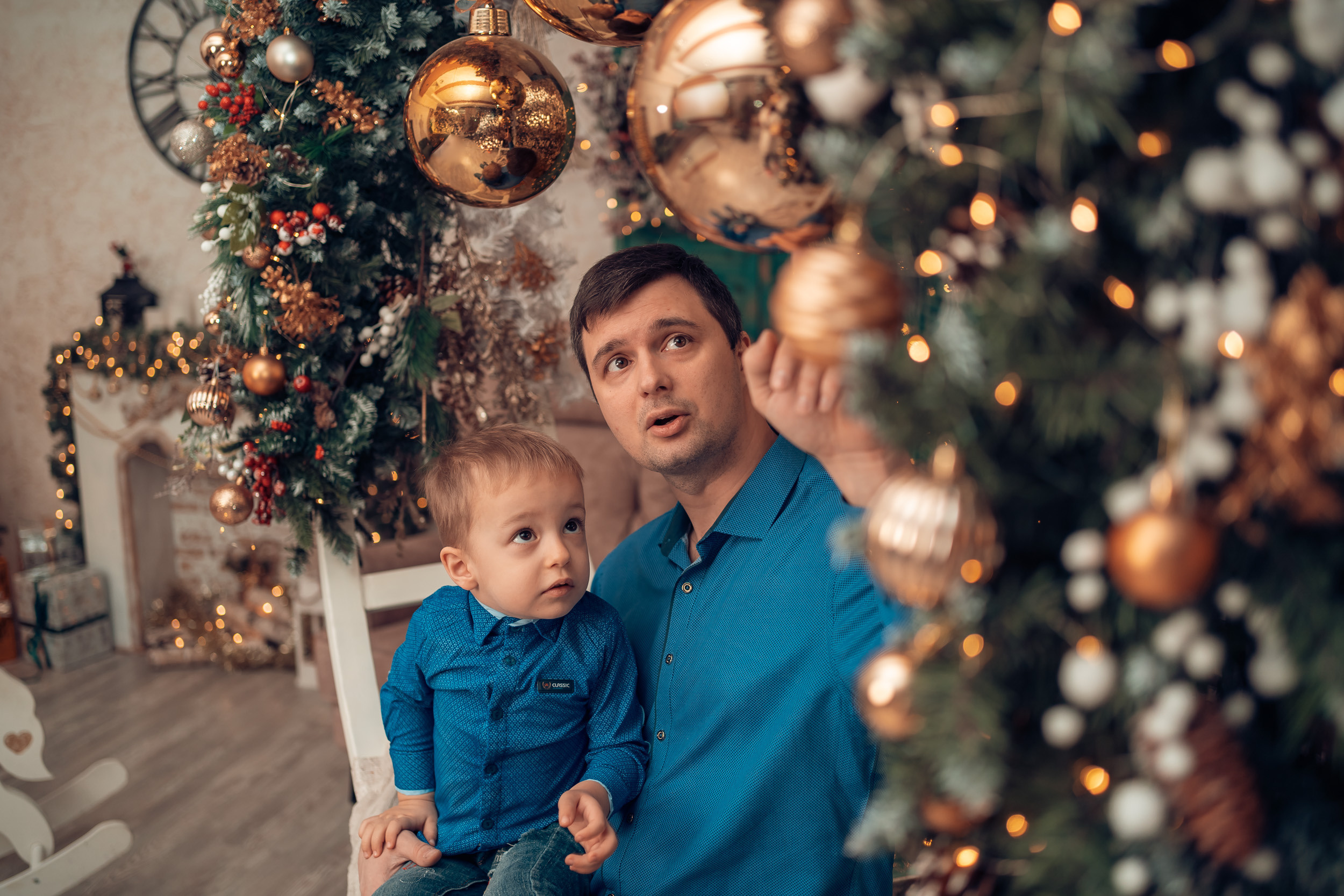 Новогодняя в студии. Церковный фотограф Севастополь