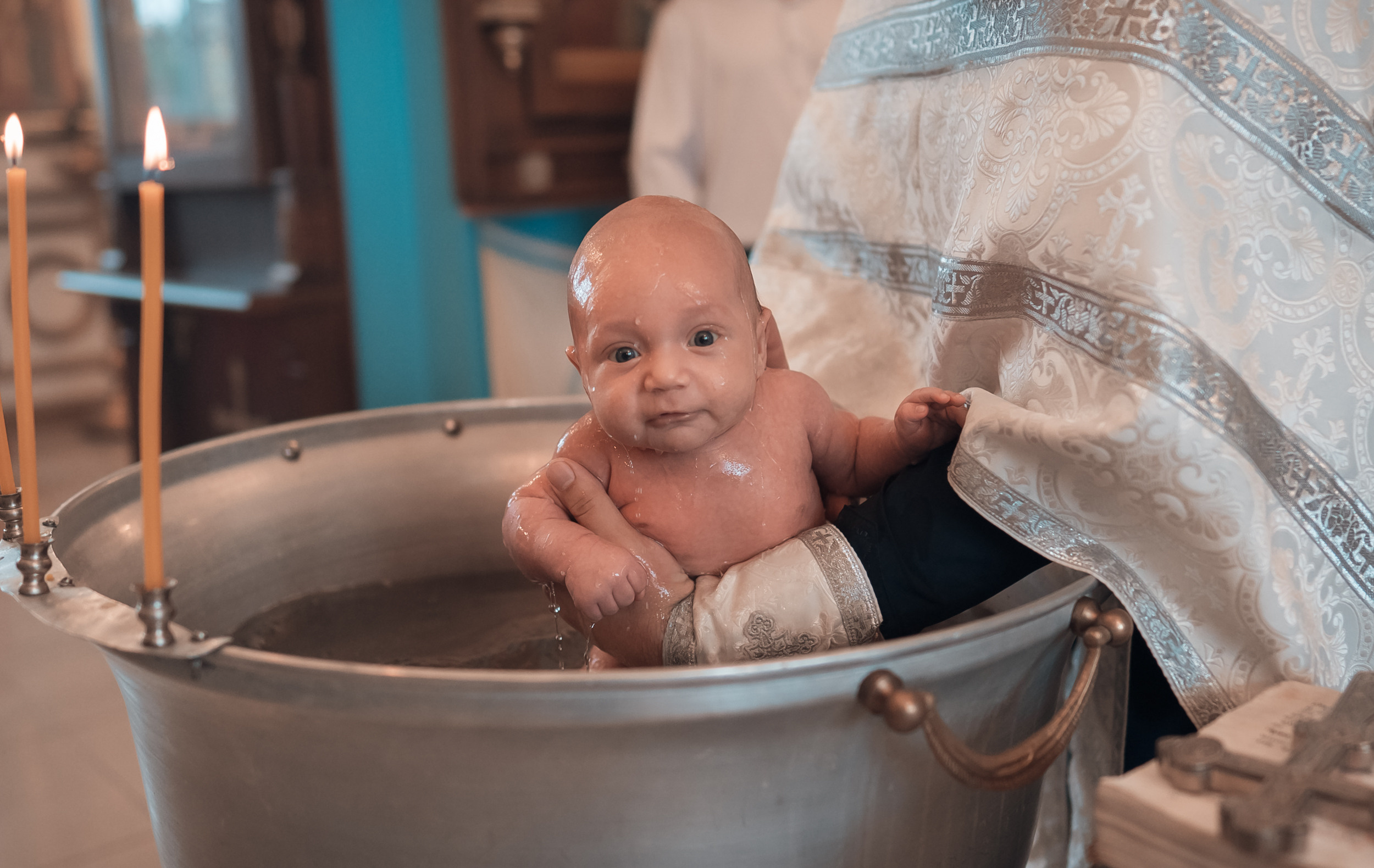 Крещение в Казанском храме. Церковный фотограф Севастополь