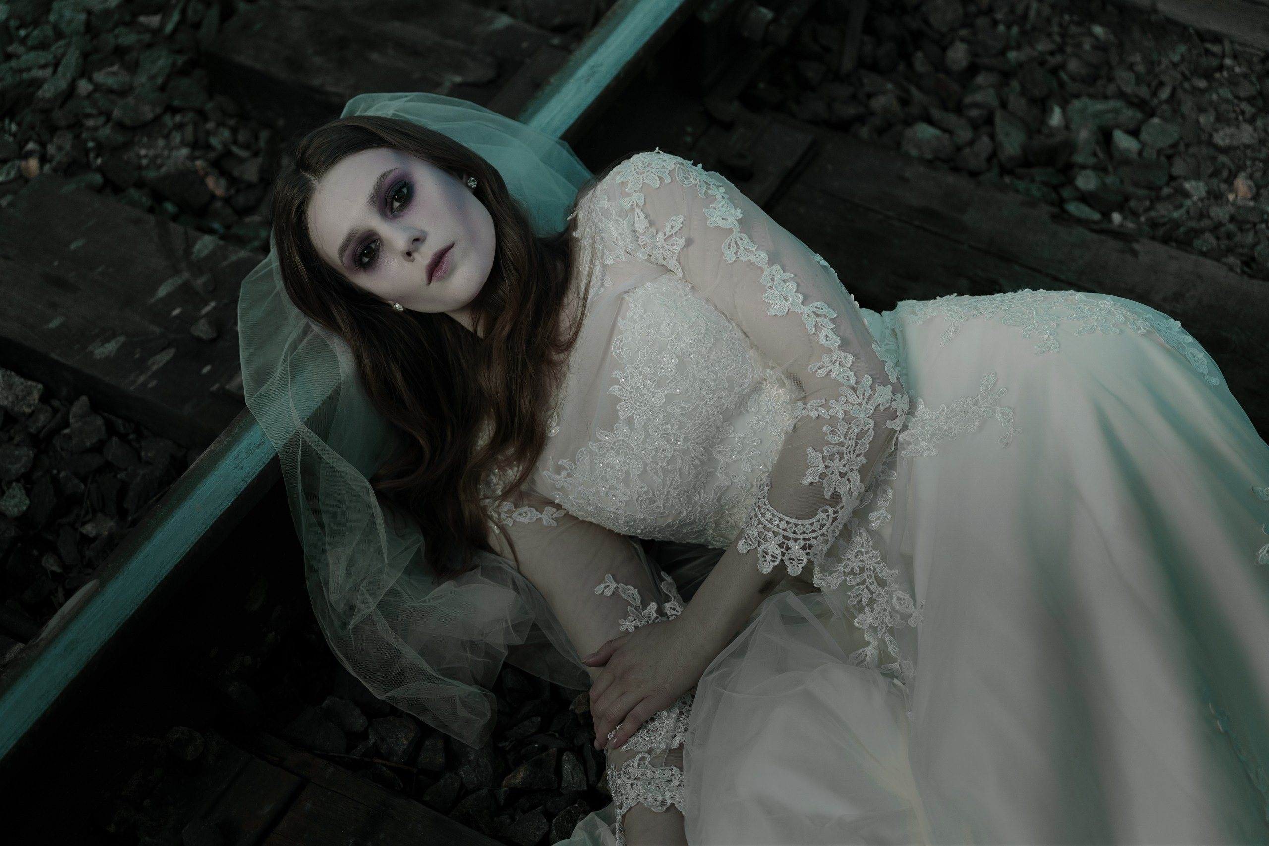 Мертвая Невеста (Екатерина). Фотограф Анатолий Багрецов г. Архангельск