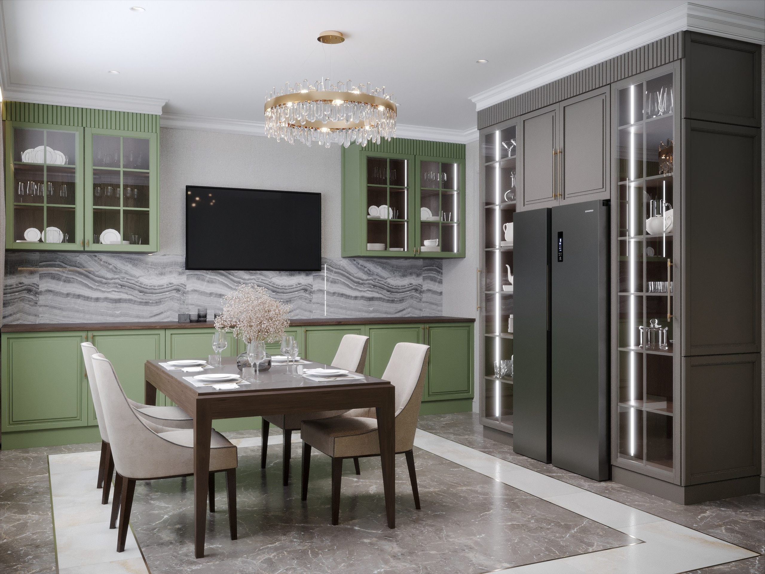 Дизайн-проект частного дома в станице Ленинградской. Дизайнер интерьеров Успенская Виктория Краснодар