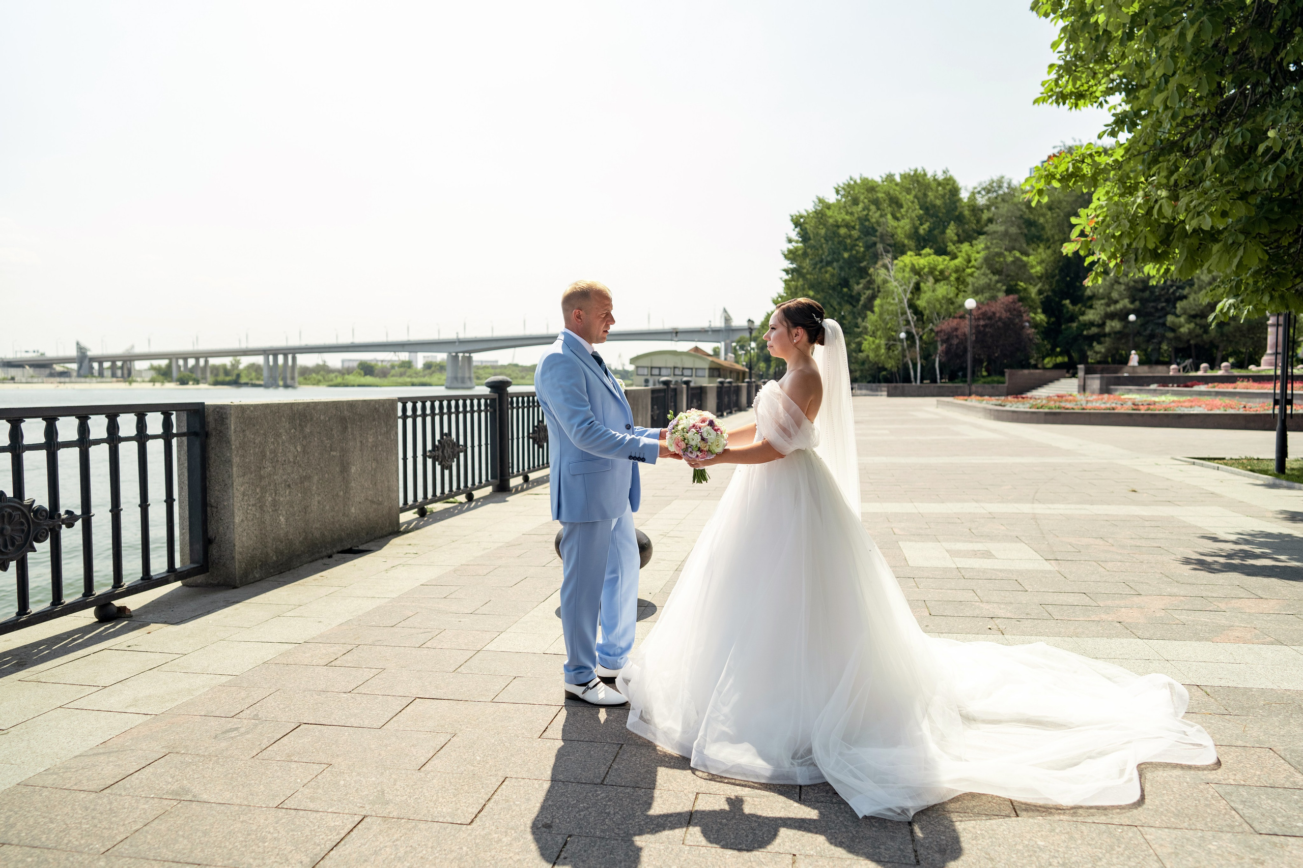 Свадебная фотосессия Александра и Юлии