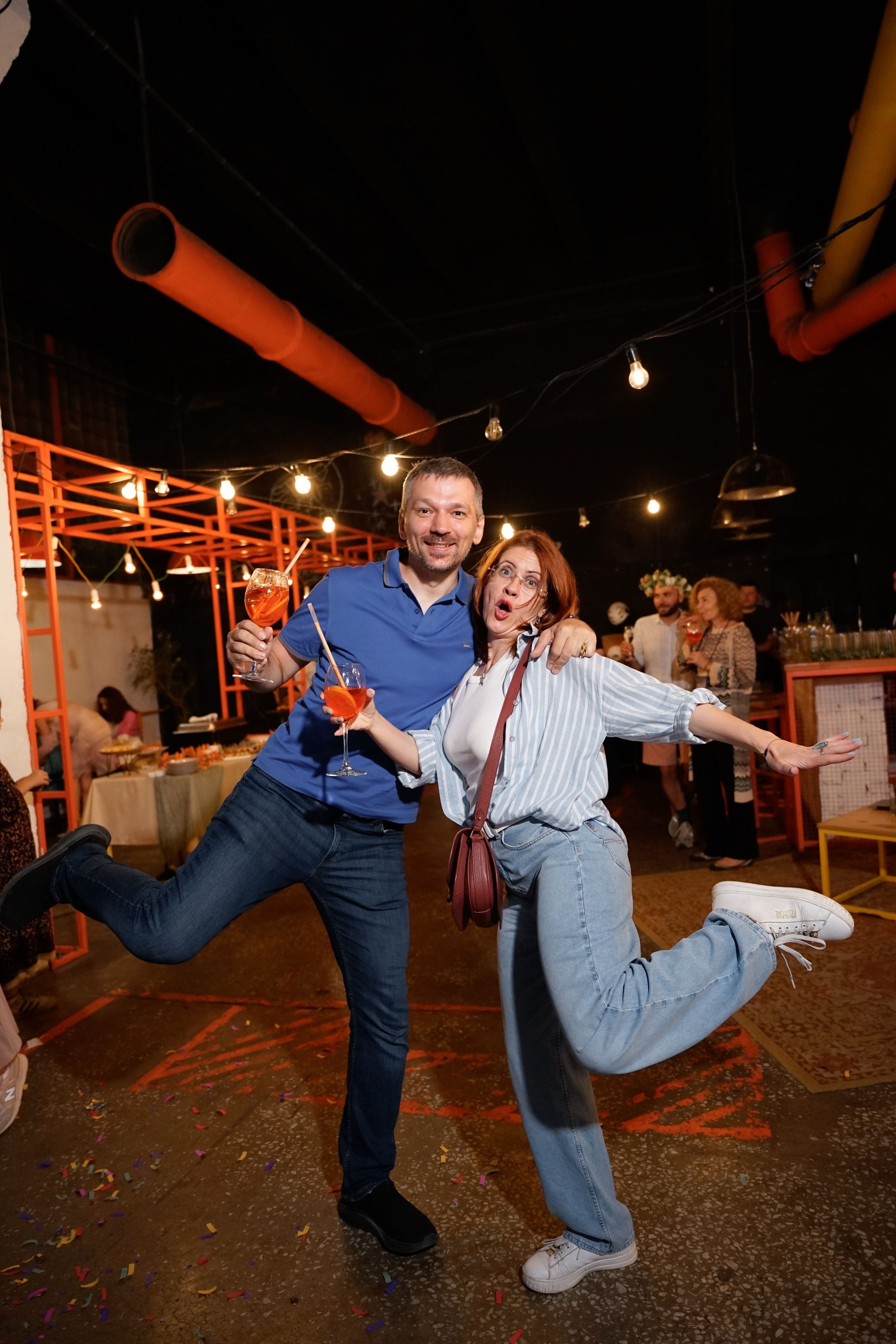 Репортажная съемка частной вечеринки в лофте