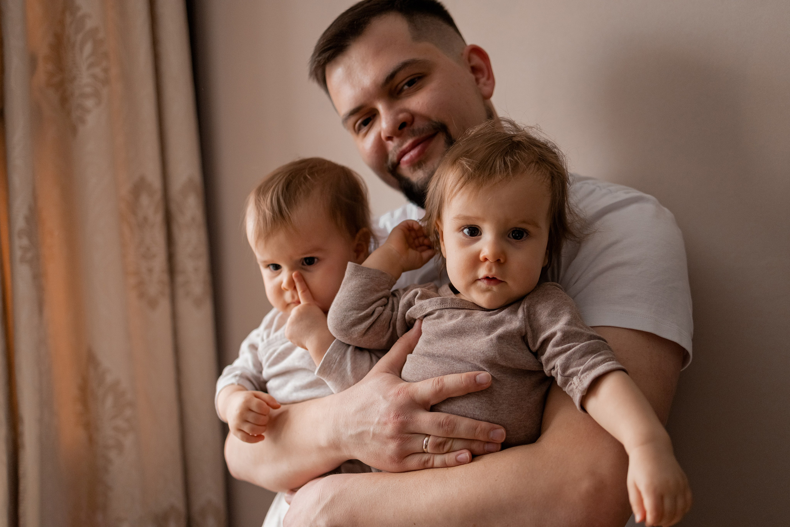 Николай, Ирина, Денис, Вика, Ника. Фотограф беременности и материнства в Москве Мария Менендес-Гонсалес