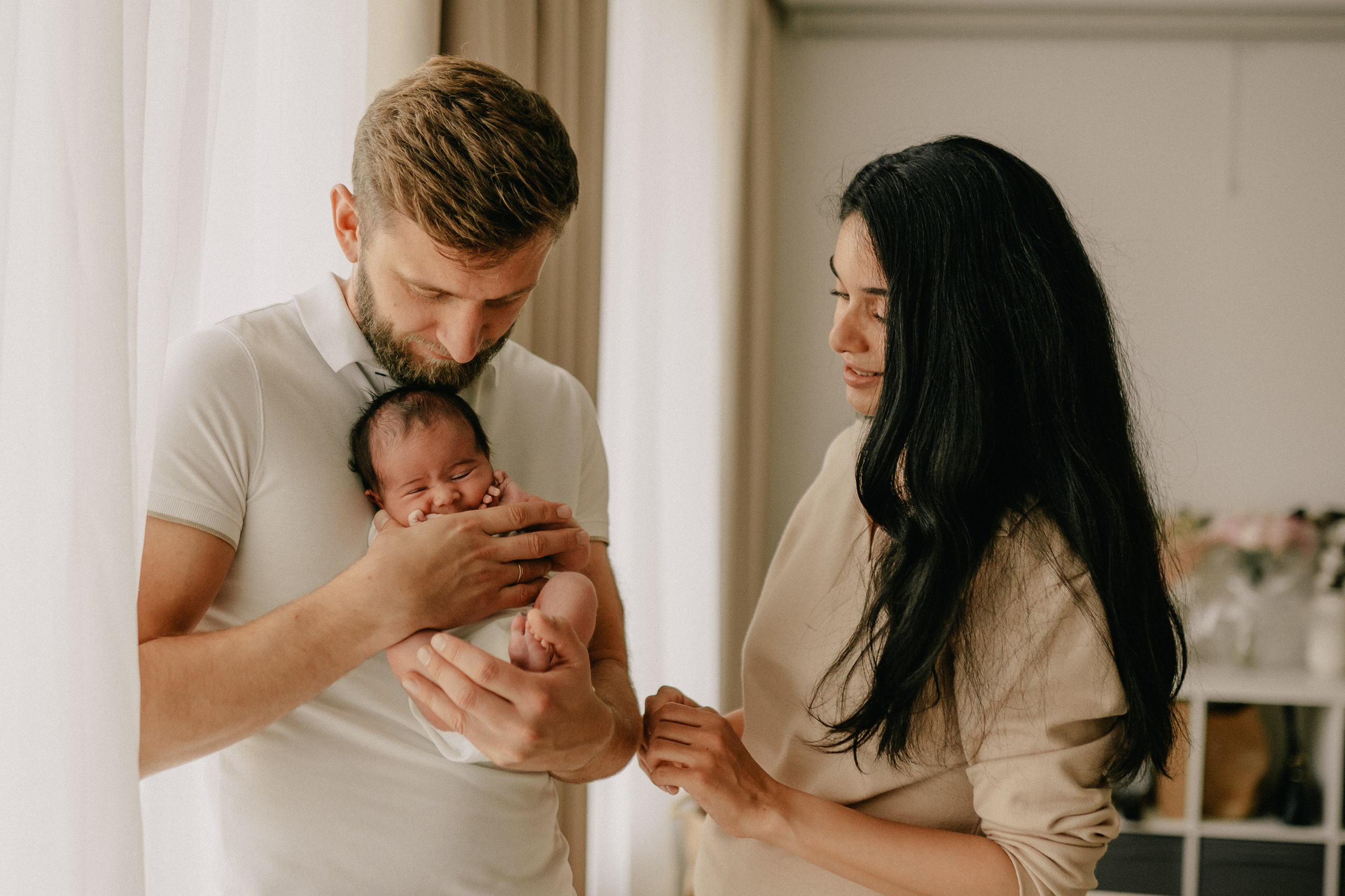 Лаура, Андрей, Мира. Семейный фотограф Москва